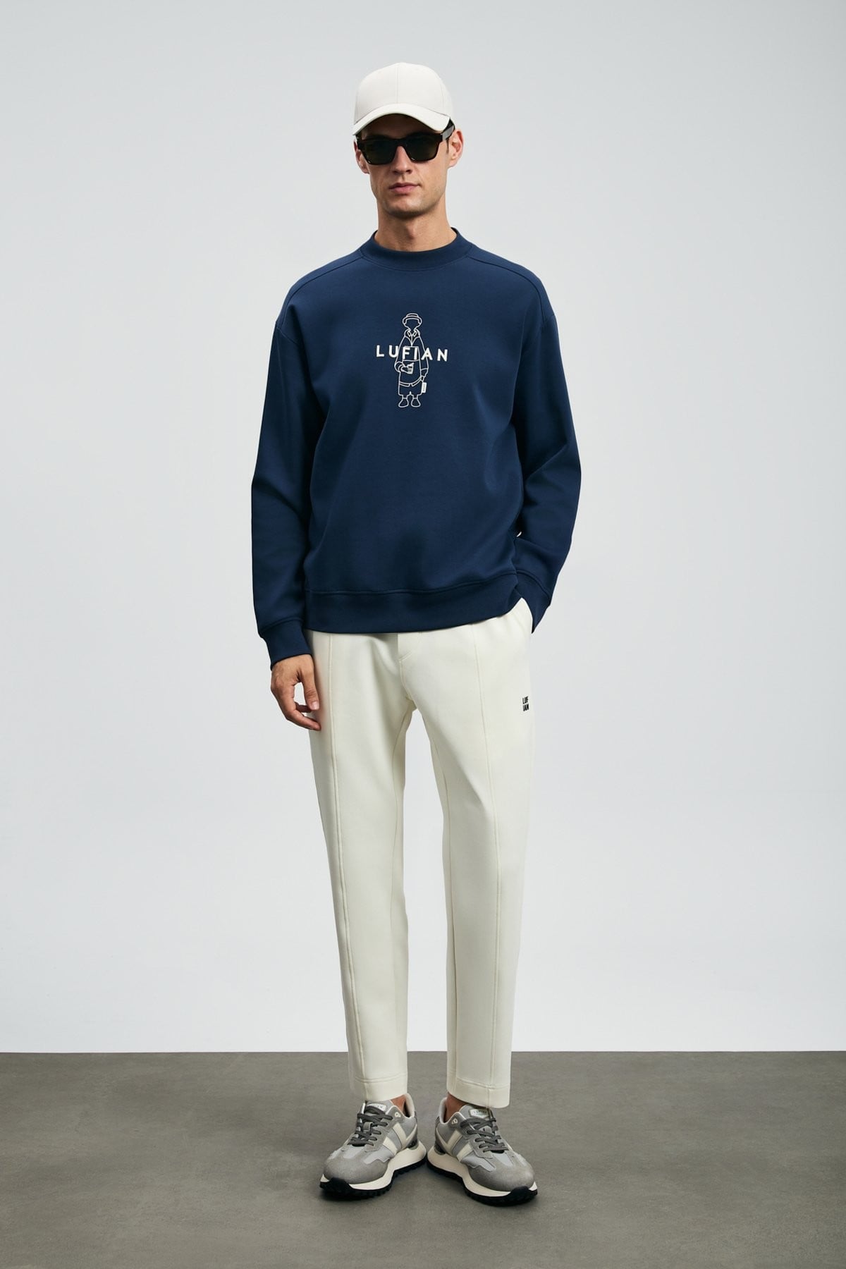 LUFİAN SİMBA LACİVERT SWEATSHIRT