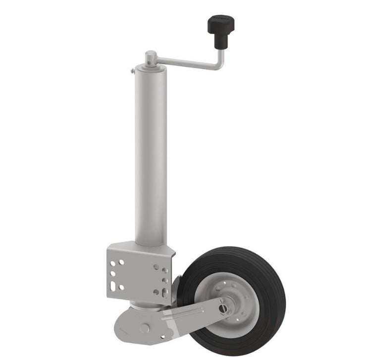 Knott 250 kg 60 mm Krikolu Ön Destek Tekeri Katlanabilir Flanşlı