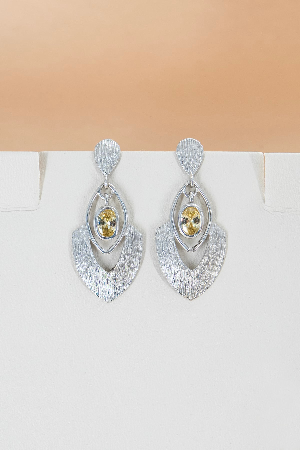 Meksika Diamond Gümüş Küpe