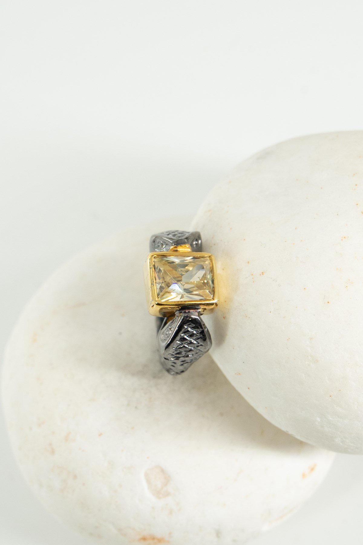 Diamante Messicano Argento Anello