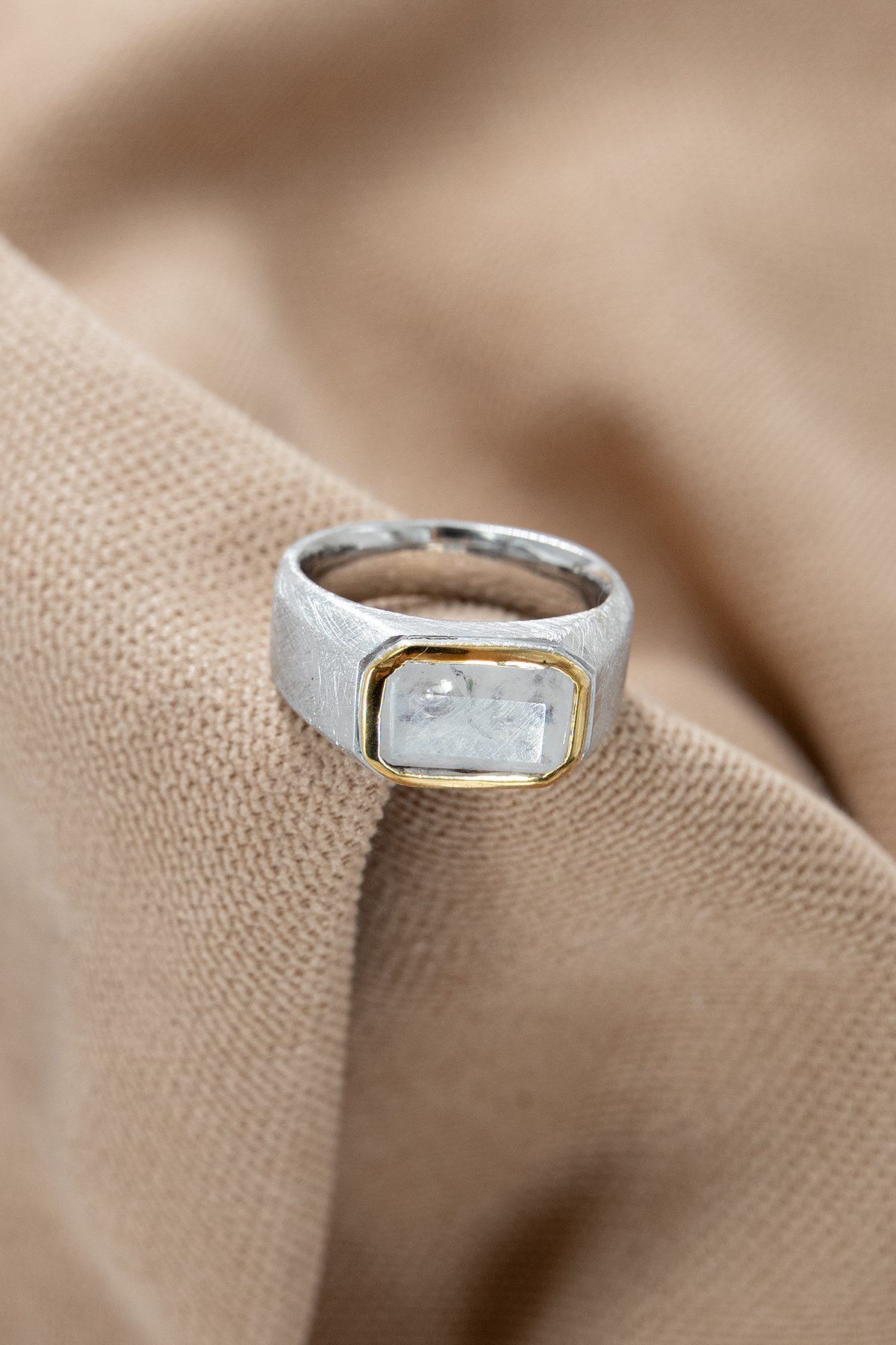 Moonstone Gümüş Yüzük