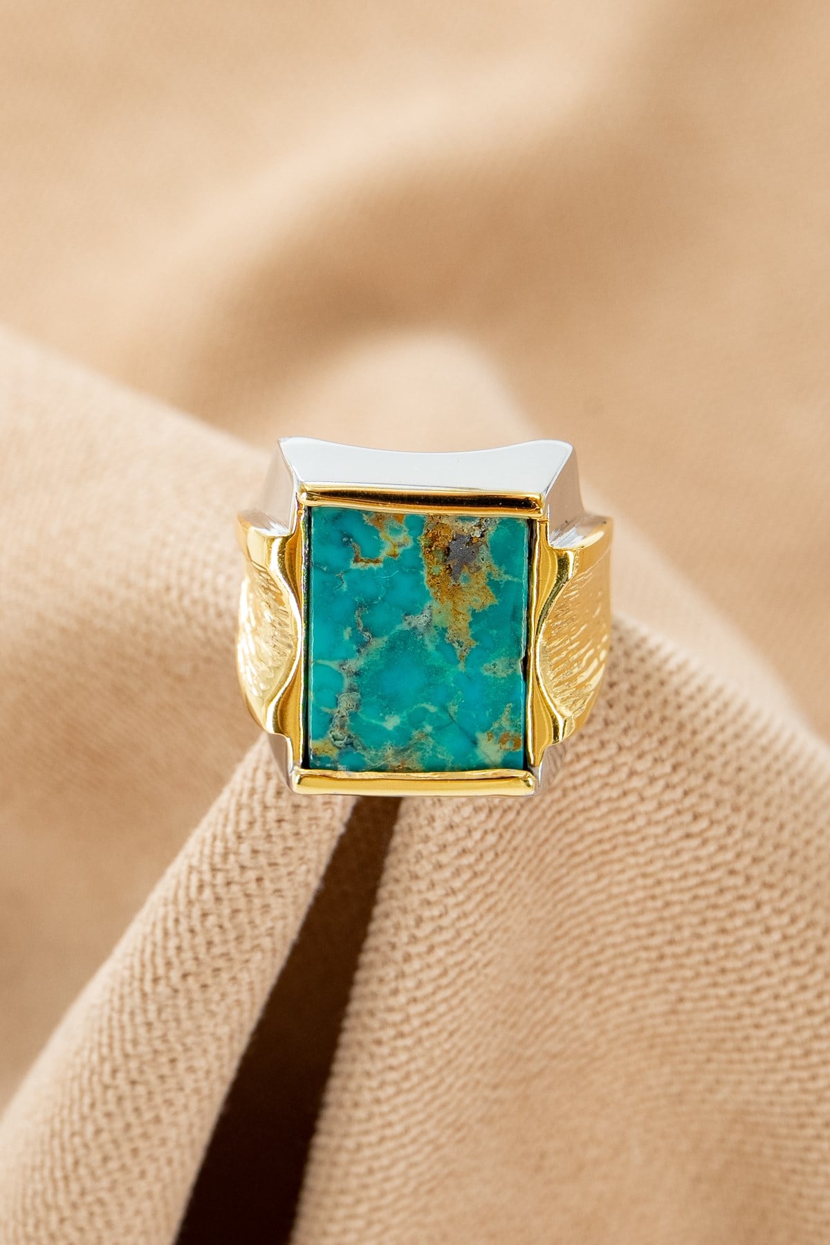 Turquoise Gümüş Yüzük