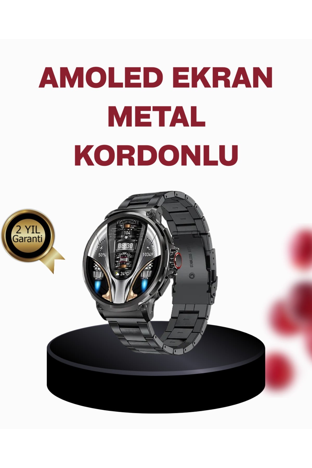 10 Gün Pil Ömrü ve 100+ Spor Modu ile SW80 Akıllı Saat