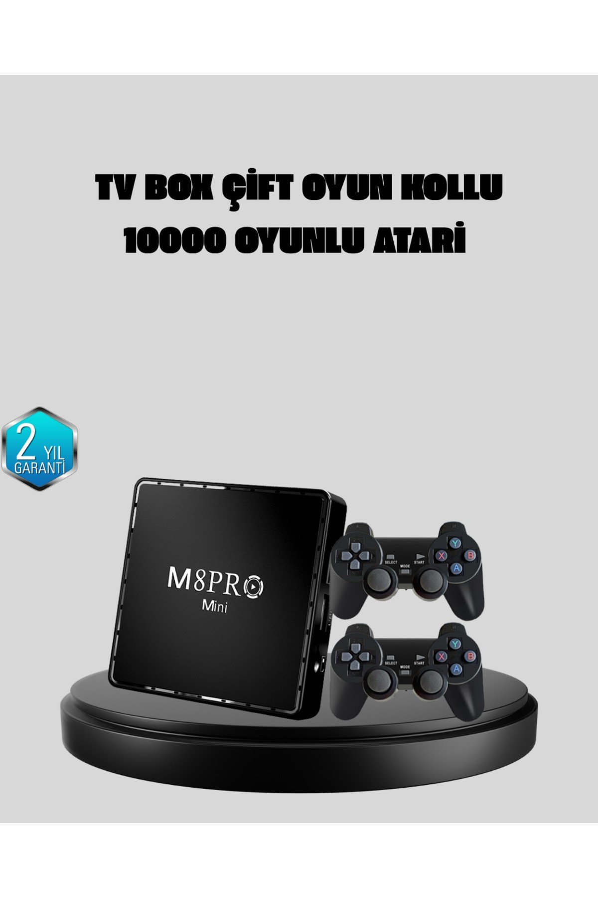 10K Ultra HD M8Pro Mini 2 – 64 GB Depolama, Android 12, Oyun ve TV Deneyimi Bir Arada