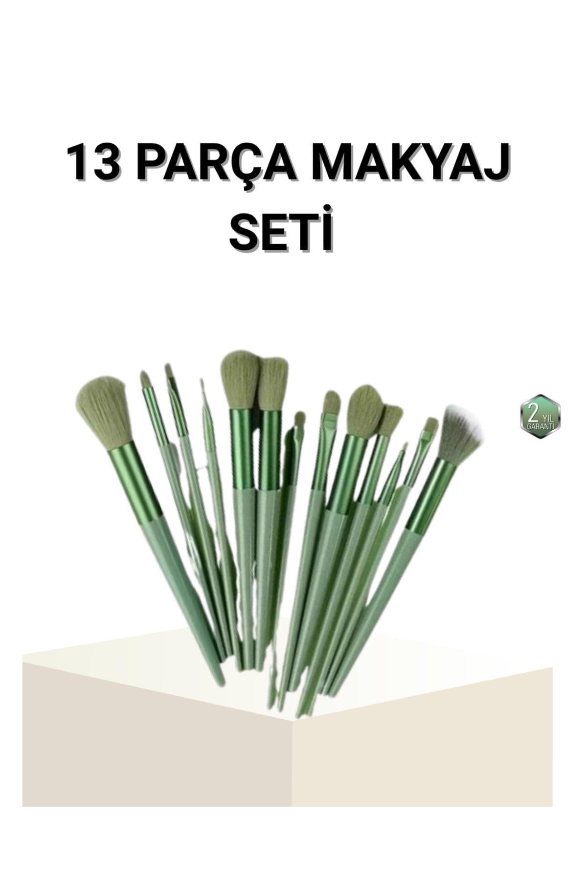 13’lü Profesyonel Makyaj Fırça Seti – Yumuşak Sentetik Kıllı, Tüm Cilt Tiplerine Uygun