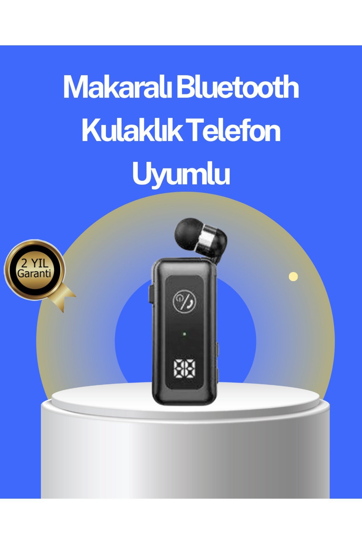 20 Saatlik Kullanım Süreli Kulaklık | Gürültü Engelleme ve Titreşimli Uyarı