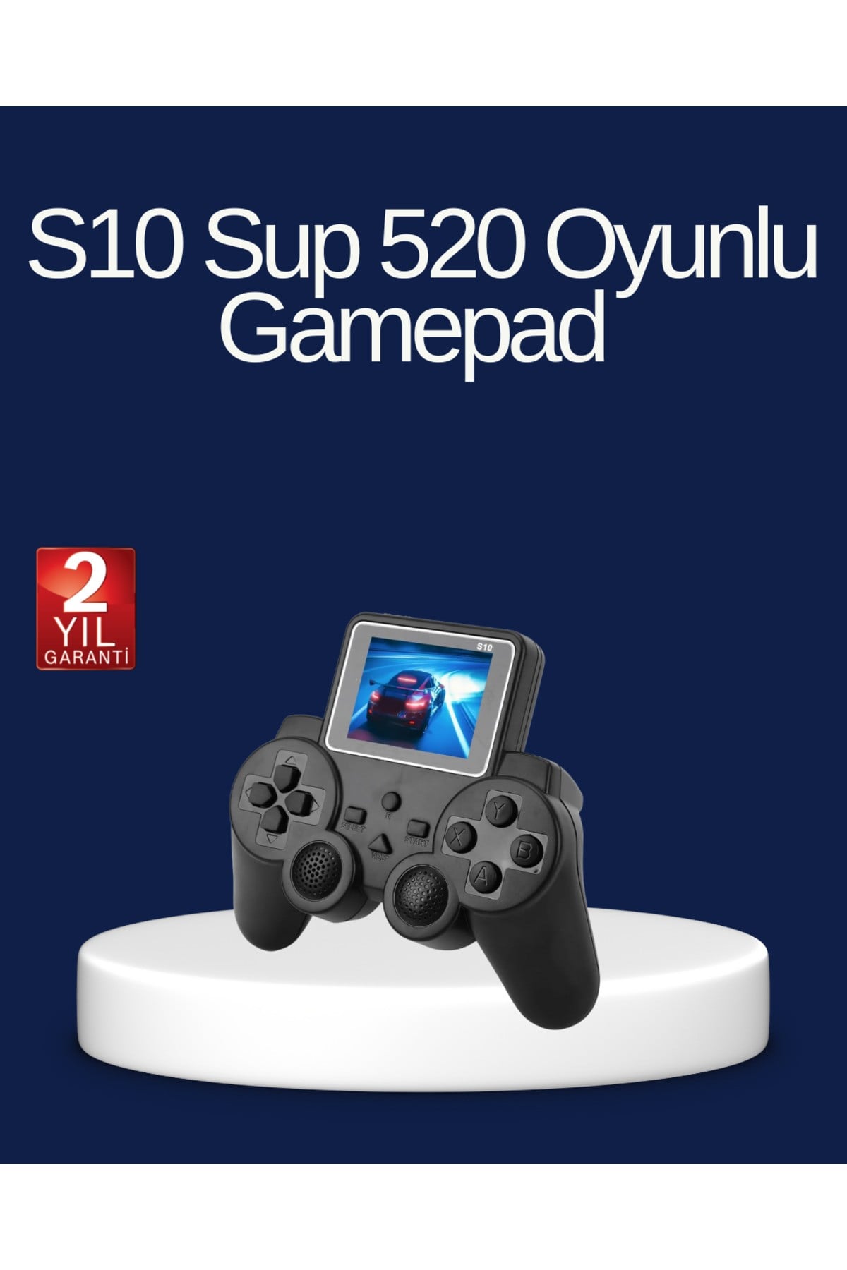 2025 S10 Gamepad 520 Klasik Retro Oyunlu TV Bağlantılı A Kalite Orijinal