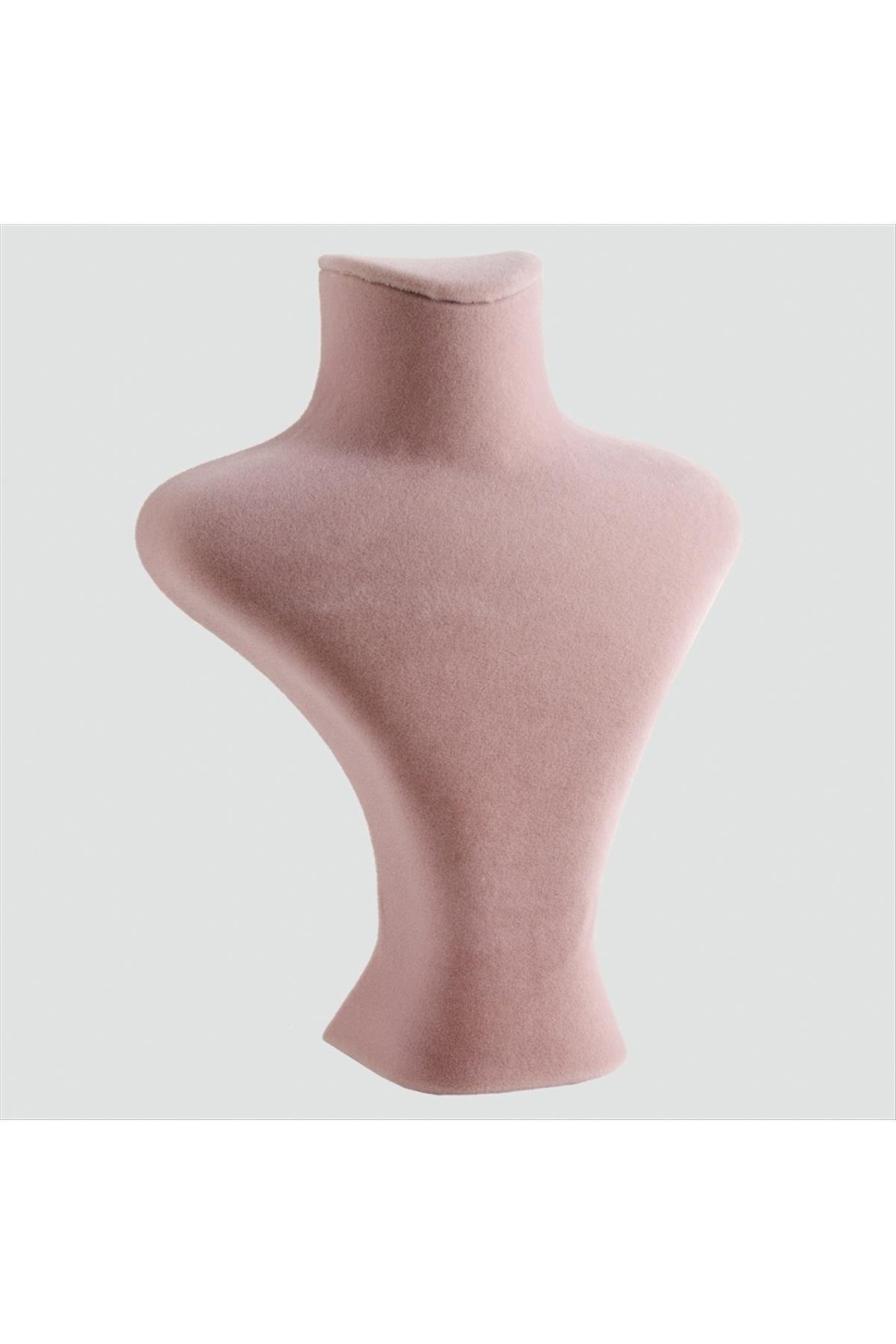 23 cm Manken Anfora (84347) Kumaş-Açık Pembe