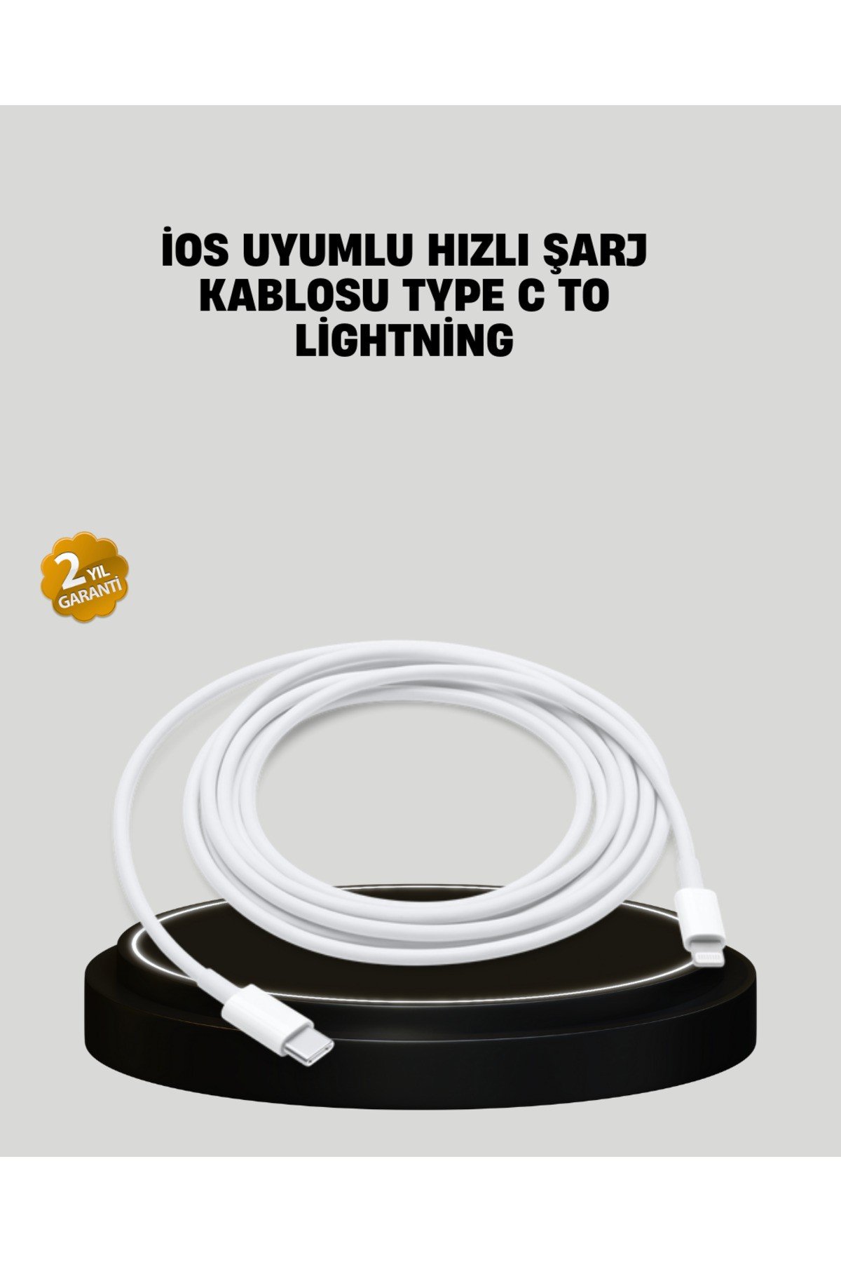 30W Hızlı Şarj Destekli 5.0A Type-C Kablo Veri Aktarım Özellikli