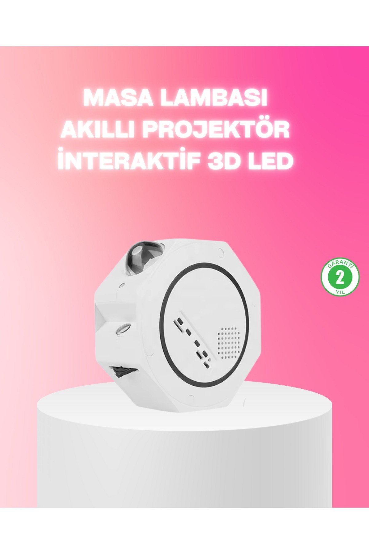 360° Döndürülebilir Yıldızlı Gökyüzü Projeksiyon Gece Lambası