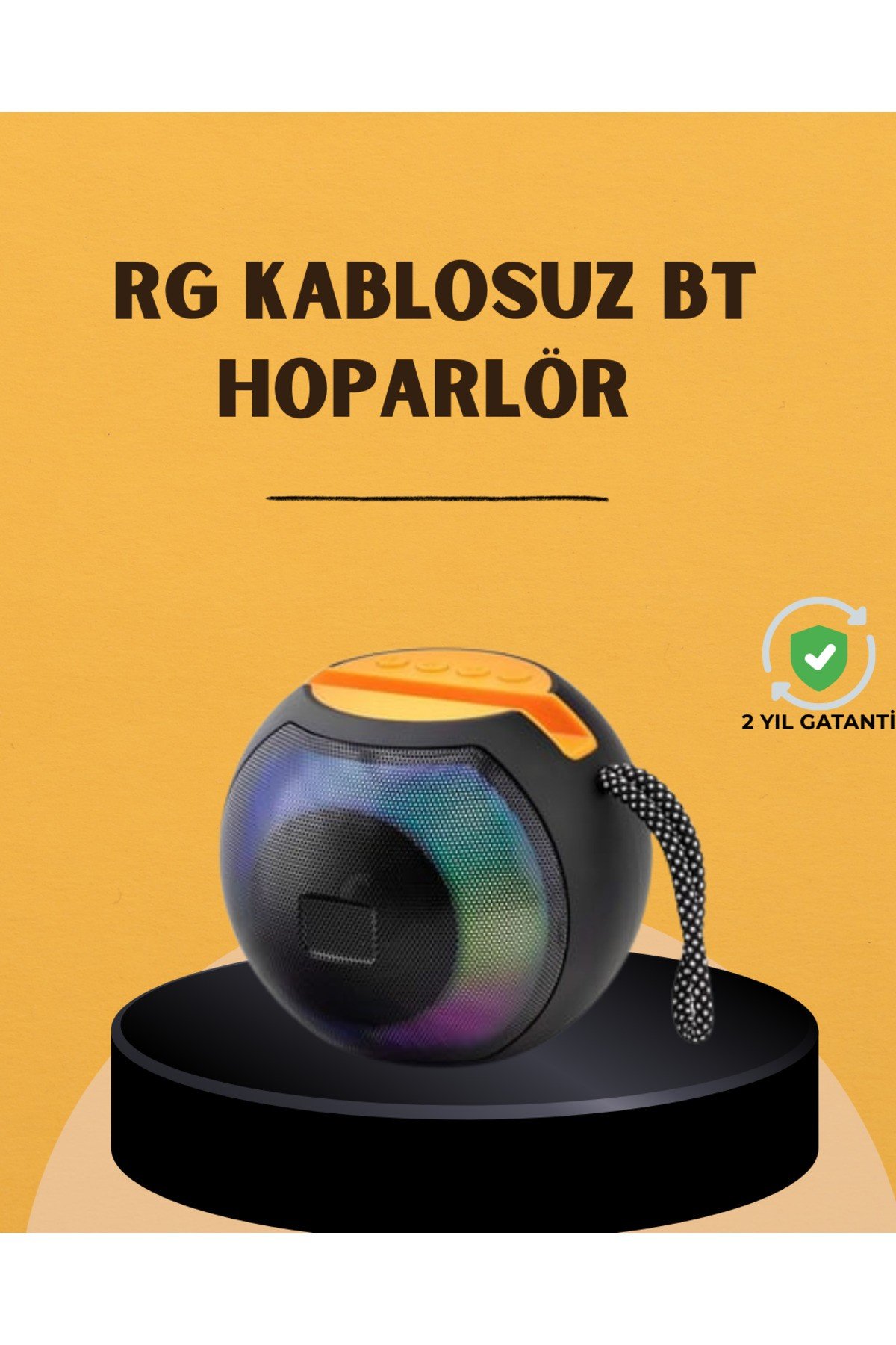 360° Stereo Surround Sesli Taşınabilir Hoparlör