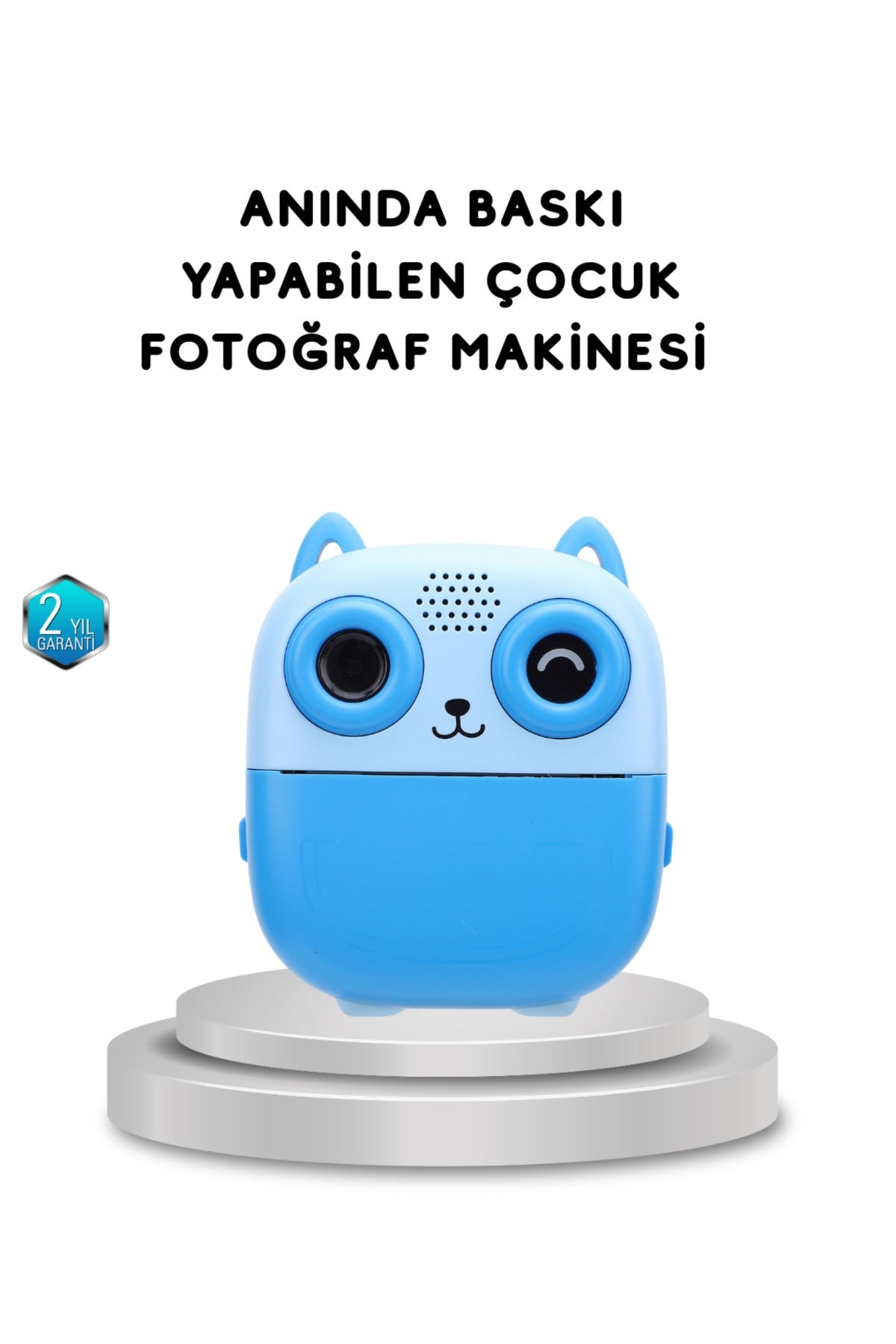 48MP Termal Baskılı Çocuk Dijital Kamera 1080P Video 2.4'' Ekran 6X Zoom