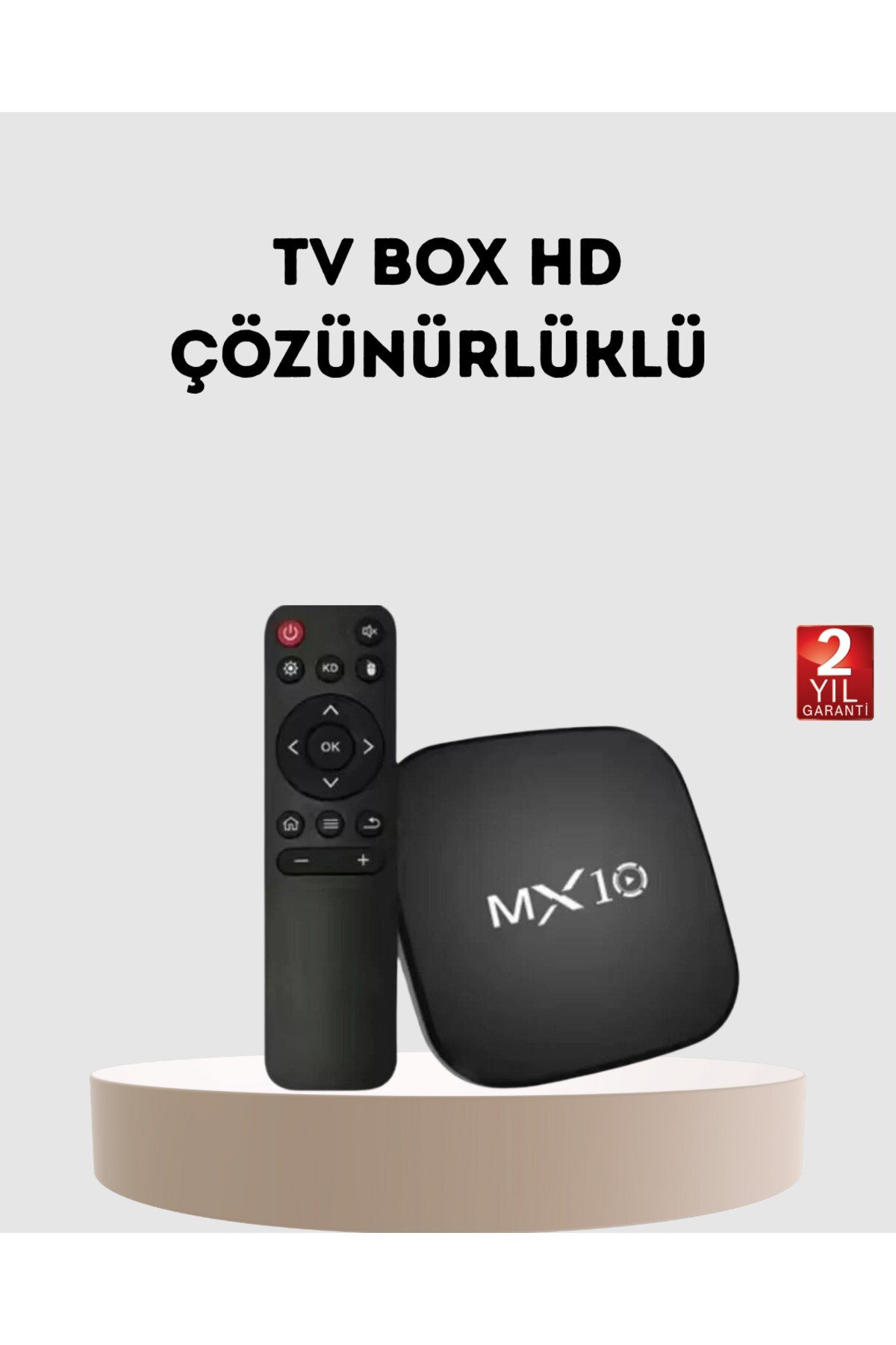 4K Ultra HD TV Kutusu – 8 GB Hafıza, Google Asistan, Chromecast, Dolby Destekli