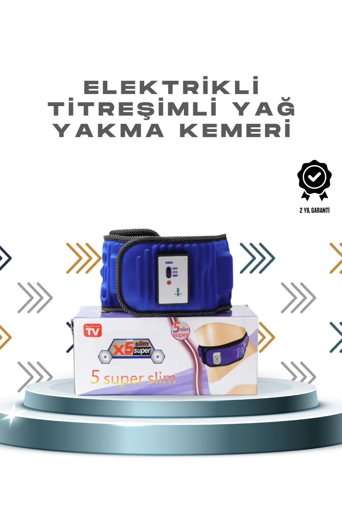 5 Motorlu Manyetik Masaj Kemeri – Bel, Kalça ve Bacak İçin
