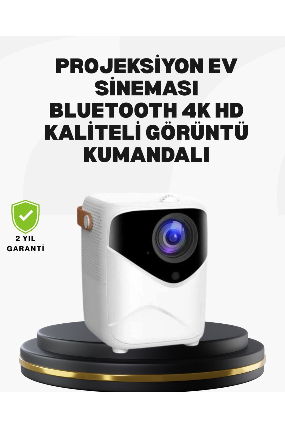 50 inç TV Deneyimli Projektör – Yakın Mesafede Geniş Görüntü