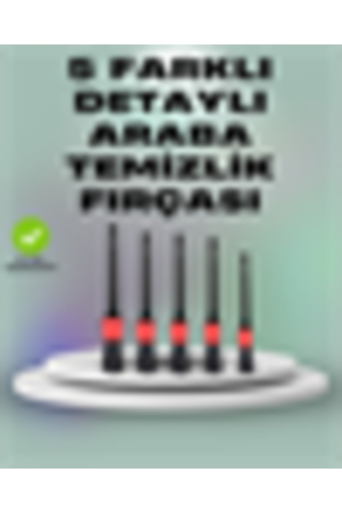5'li Araç Temizlik Fırça Seti-Detaylı Temizlik İçin Çok Amaçlı Fırçalar