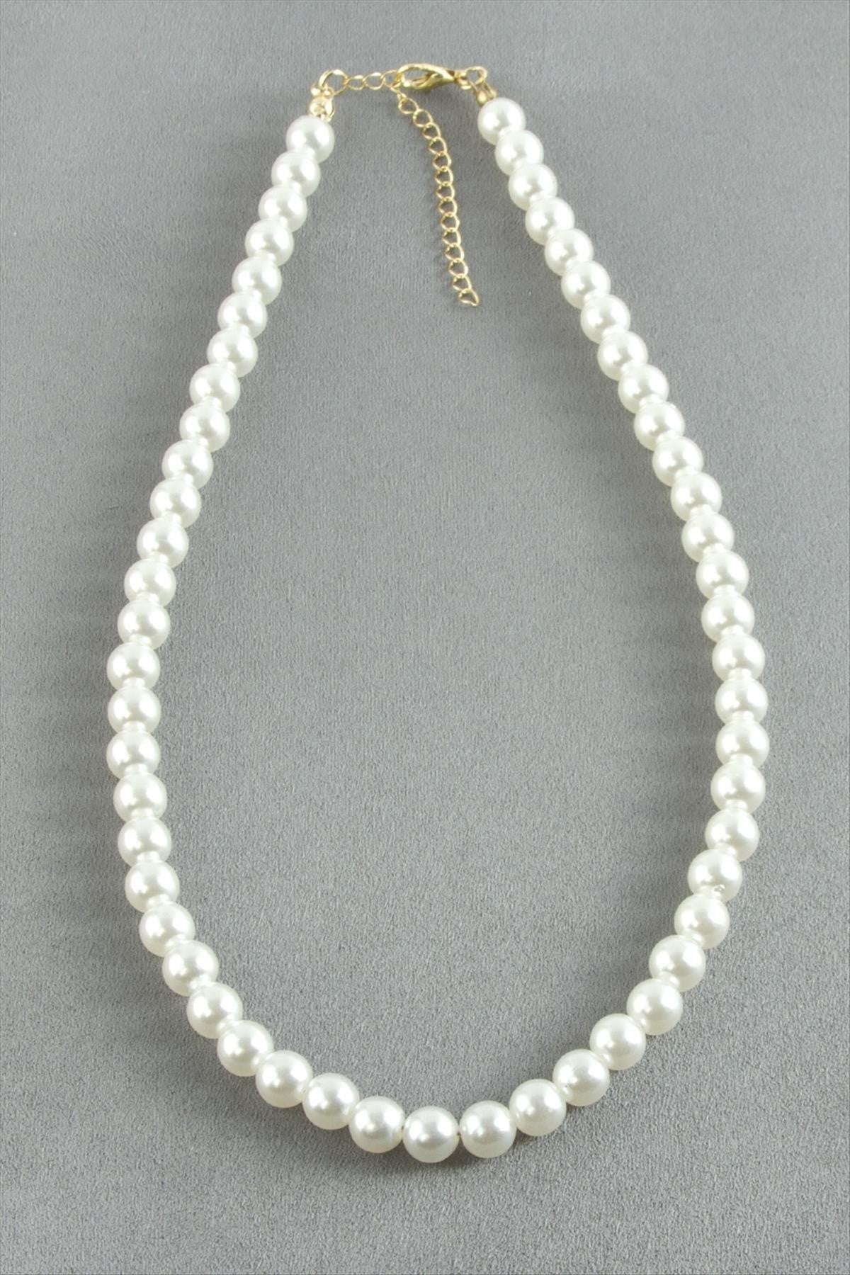 8 mm İnci Kolye