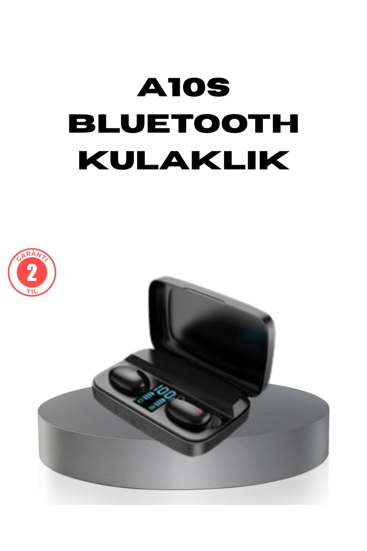 A10s TWS Bluetooth 5.0 Kulaklık – Powerbank’li Şarj Kutusu, Dokunmatik Kontrol, Gerçek Stereo