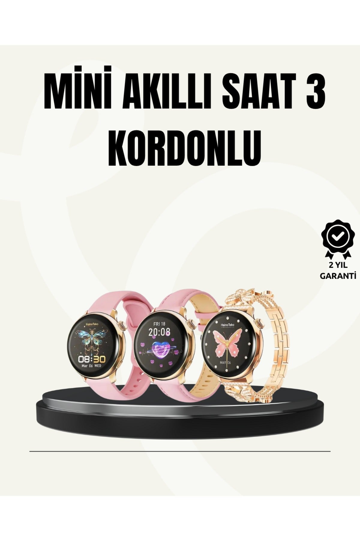 Akıllı Saat – Şık Tasarım, Uzun Pil Ömrü ve Su Geçirmez Özellik