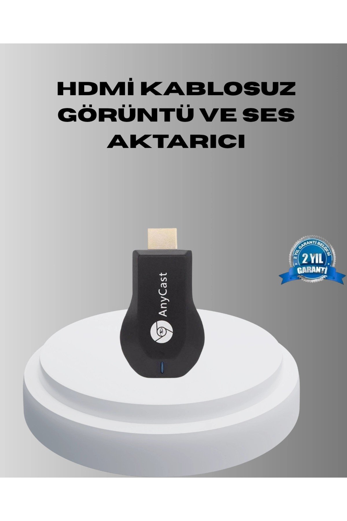 Akıllı Telefon ve TV Arasında Kablosuz Ekran Yansıtma Cihazı