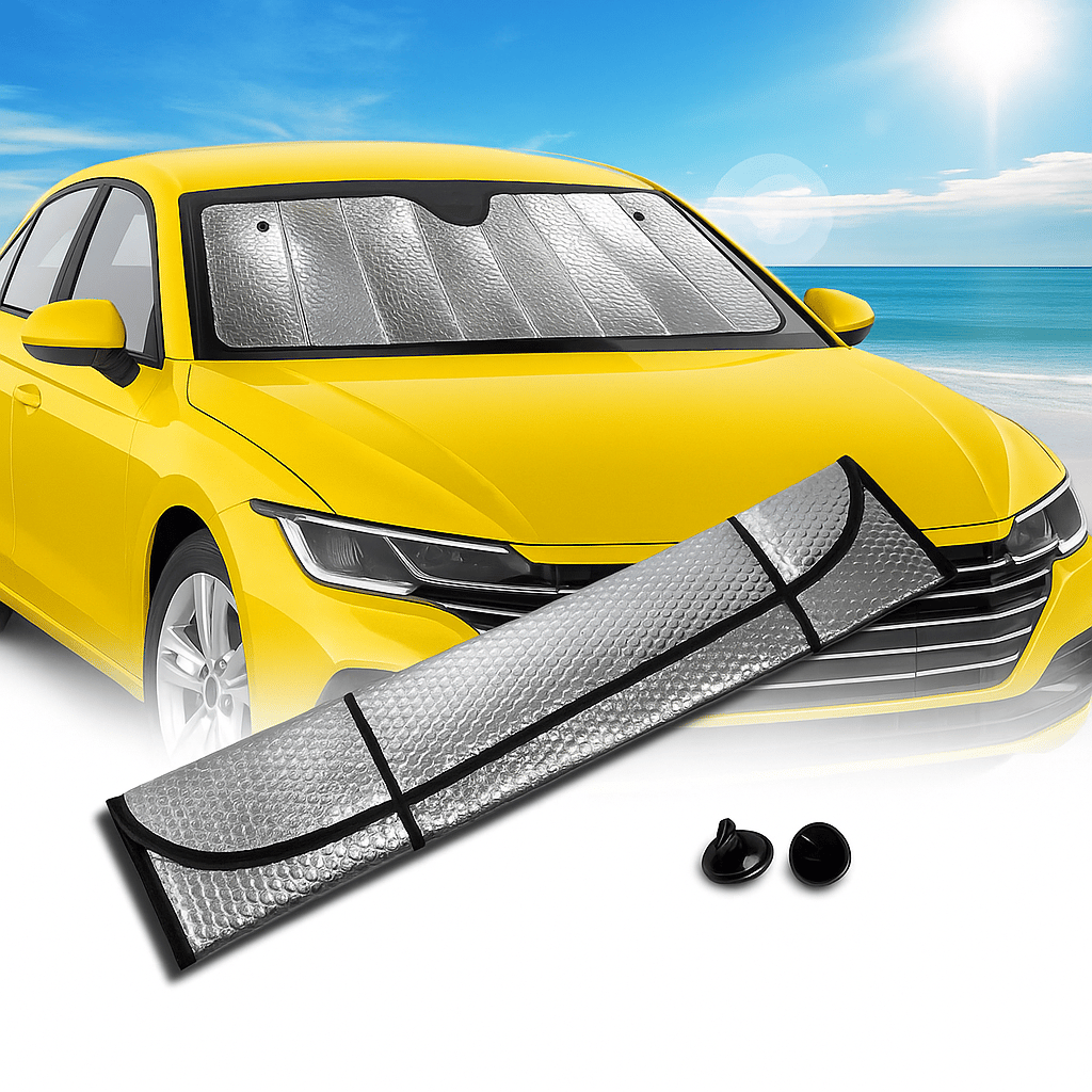 Araç Ön Cam Güneş Koruma Isı Önleyici Katlanabilir Model Fiat Egea Honda Civic Ford Focus Daci