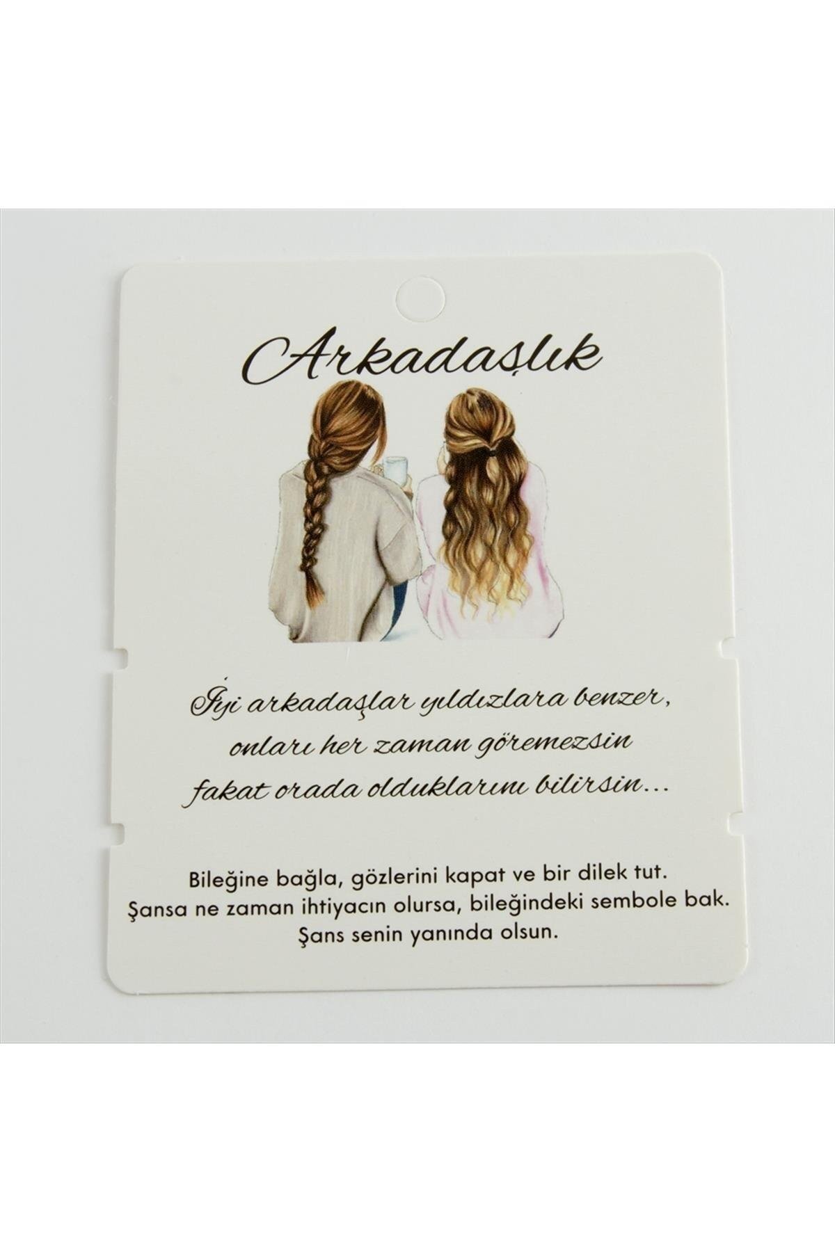 Arkadaşlık Bileklik Kartı