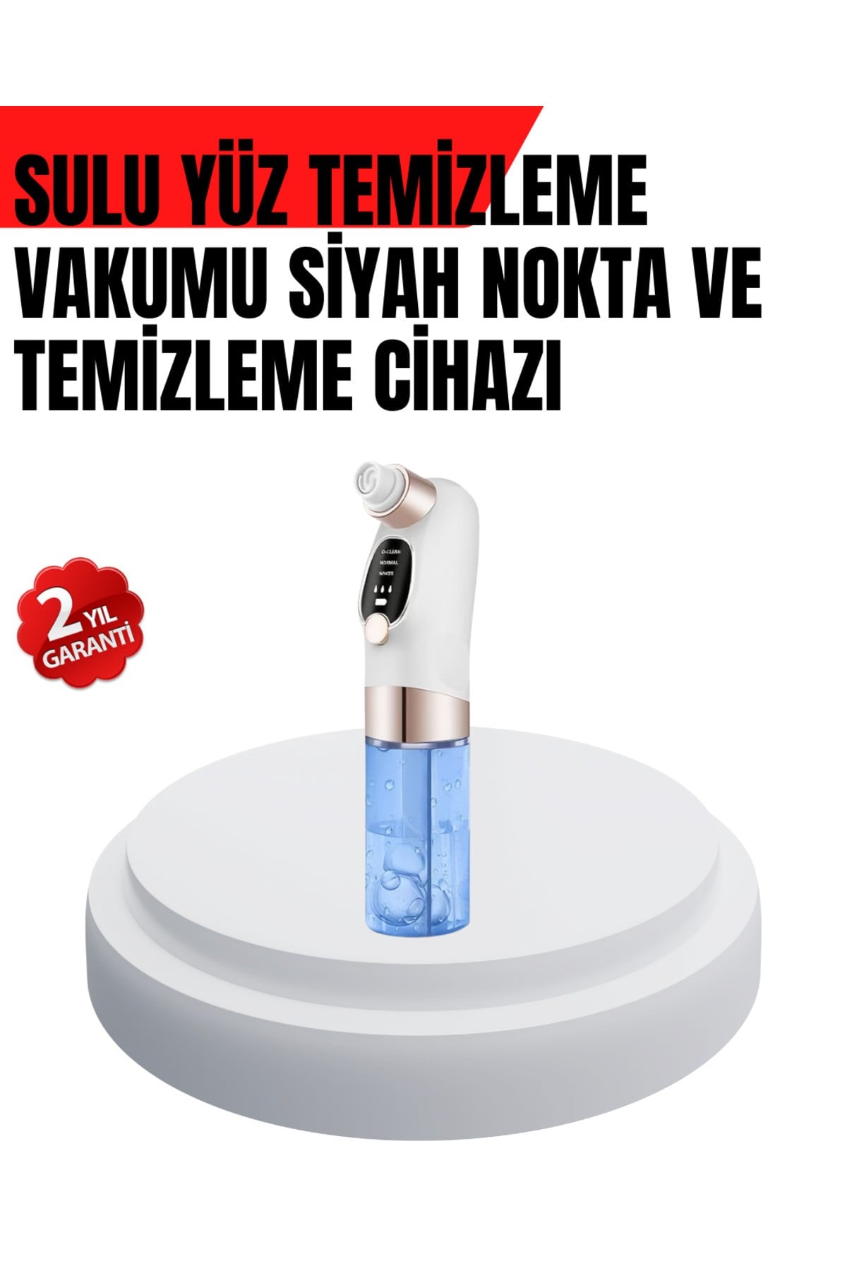 Ayarlanabilir Emiş Gücü ile Profesyonel Siyah Nokta Temizleyici