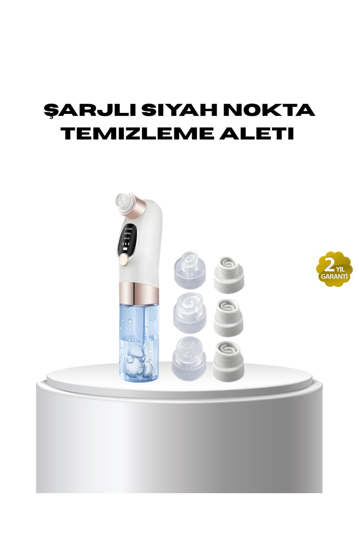 Ayarlanabilir Güç Seviyeli Vakumlu Siyah Nokta Temizleme Cihazı – Derin Gözenek Temizliği