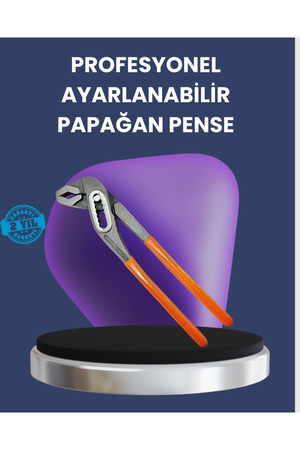 Ayarlanabilir Papağan Pense Çelik Gövde Profesyonel Kurbağacık