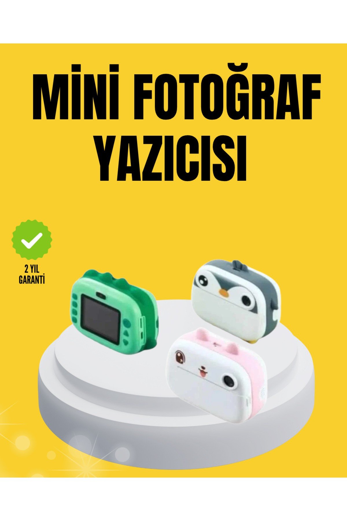 Baskı Kamera – Çift Lensli, Anında Baskı ve 10X Zoom Özellikli Dijital Fotoğraf Makinesi