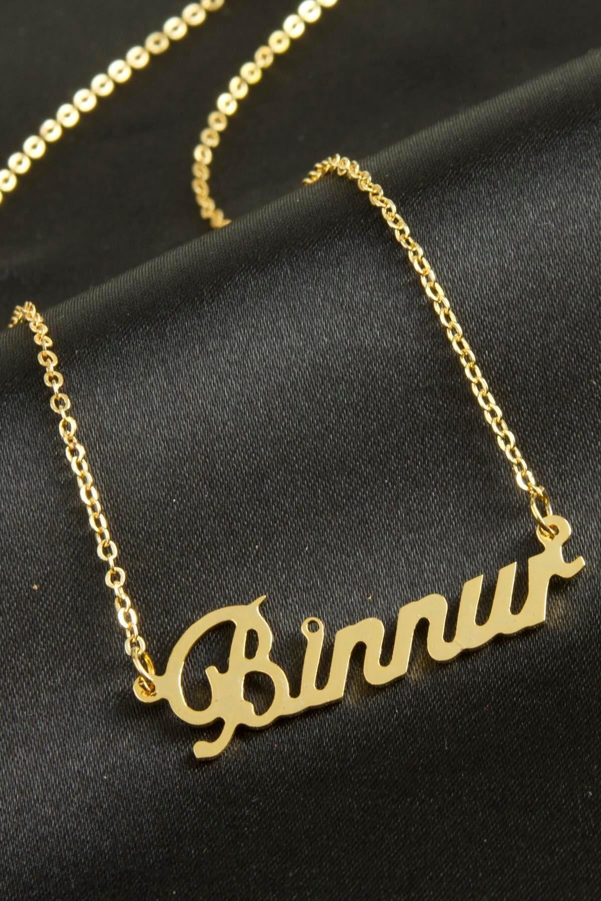Binnur Isimli Kolye (Kişiye Özel)