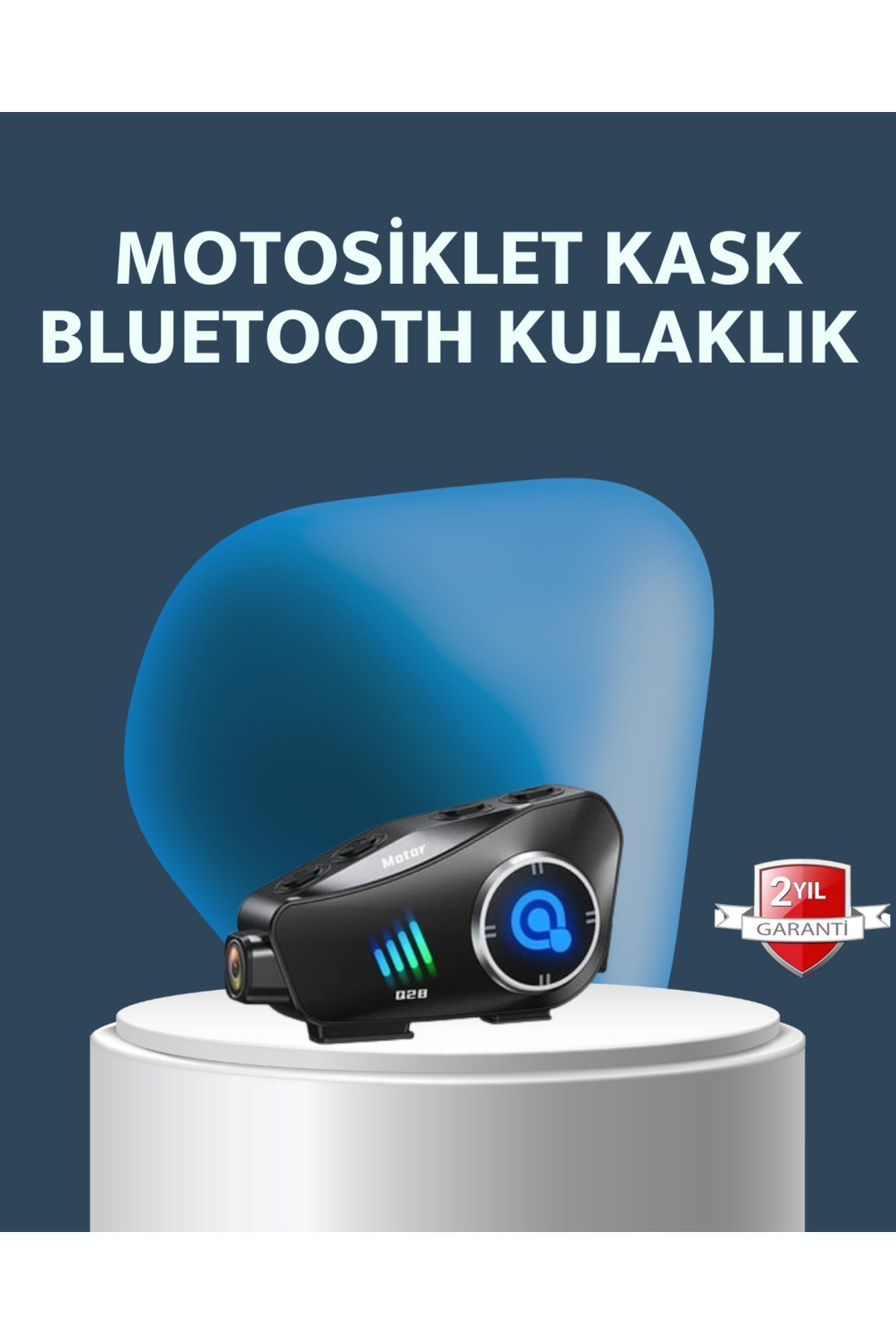 Bluetooth 5.3 Kask Kulaklığı Su Geçirmez Gürültü Azaltıcı