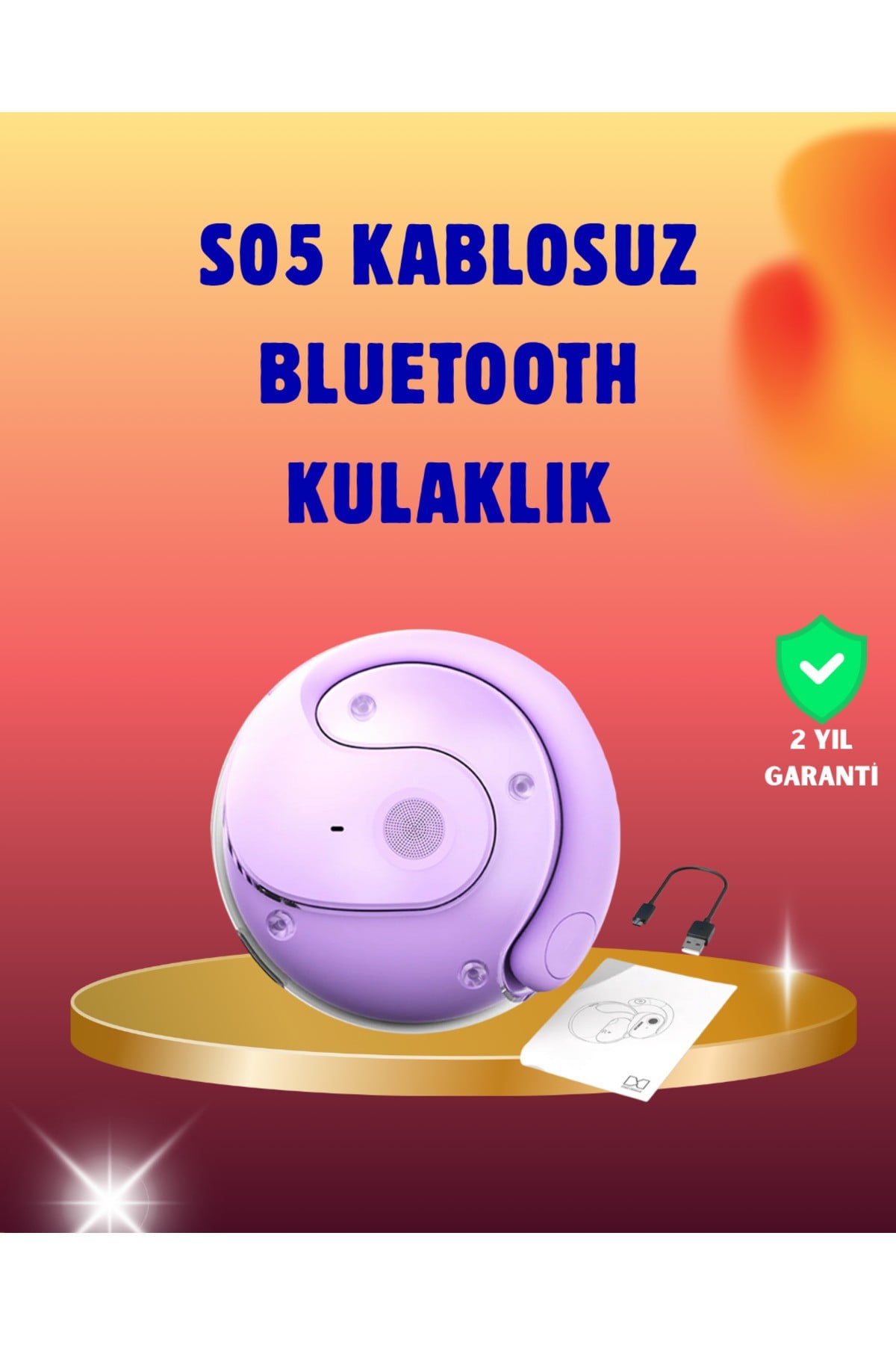 Bluetooth Kulaklık – IPX4 Sertifikalı Suya Dayanıklı Spor Modeli