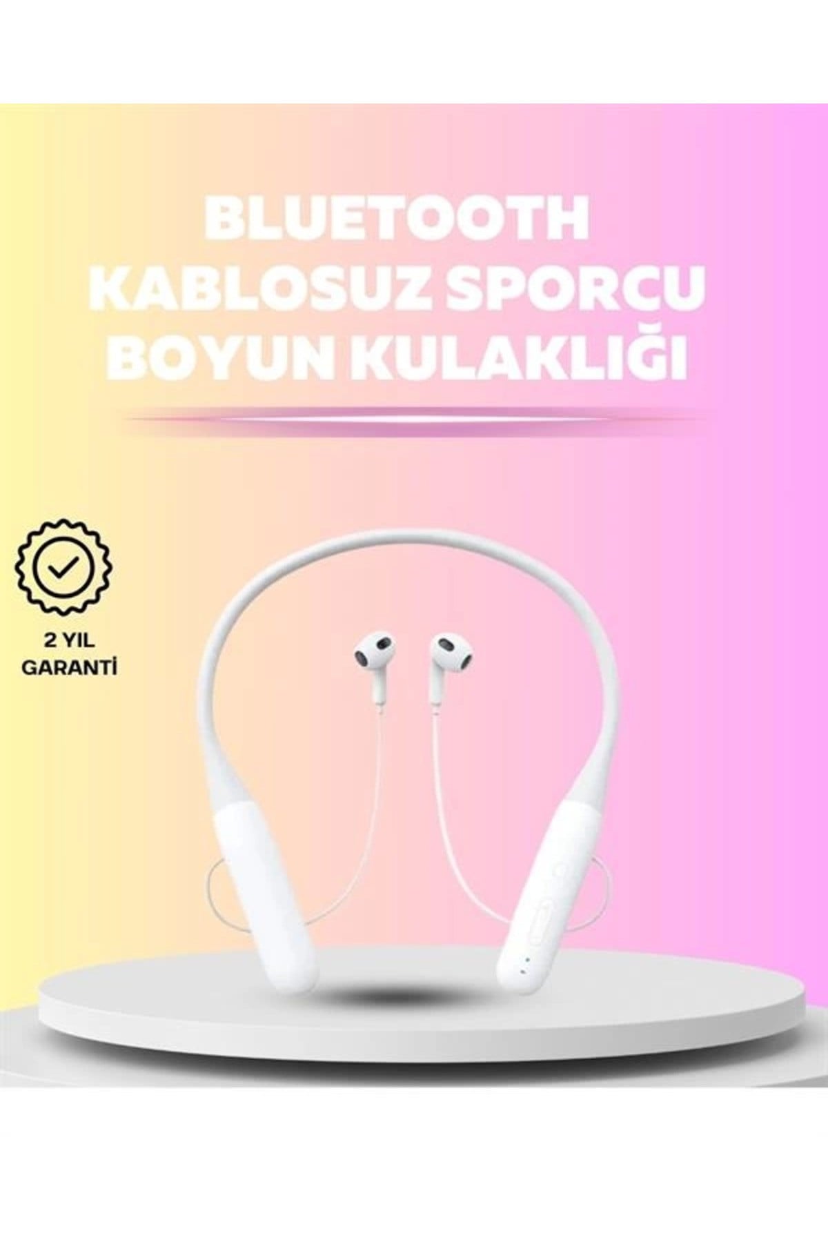Boyun Askılı Kulaklık – 100 Saat Kullanım Süresi, Ergonomik Tasarım
