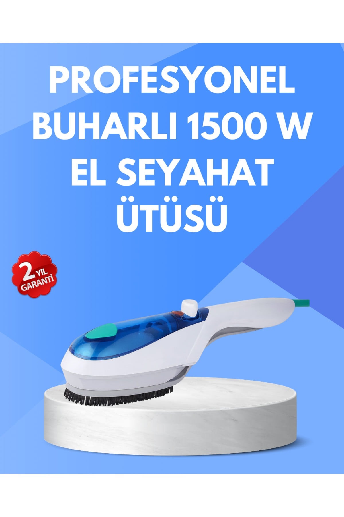 Buharlı Ütü Askıda Kullanım Kolaylığı ile Pratik Çözüm