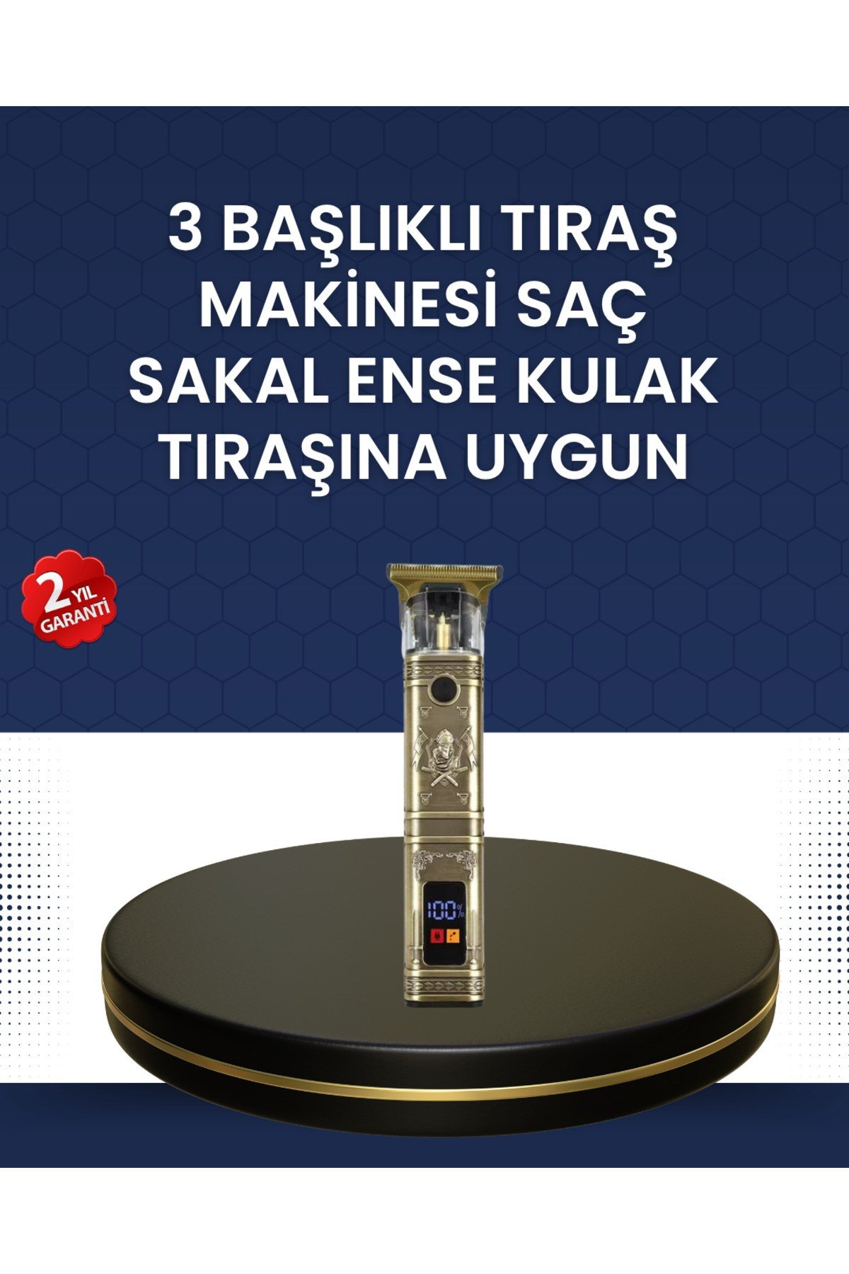 Burun ve Kulak İçin 2’si 1 Arada Tıraş Başlıklı Cihaz