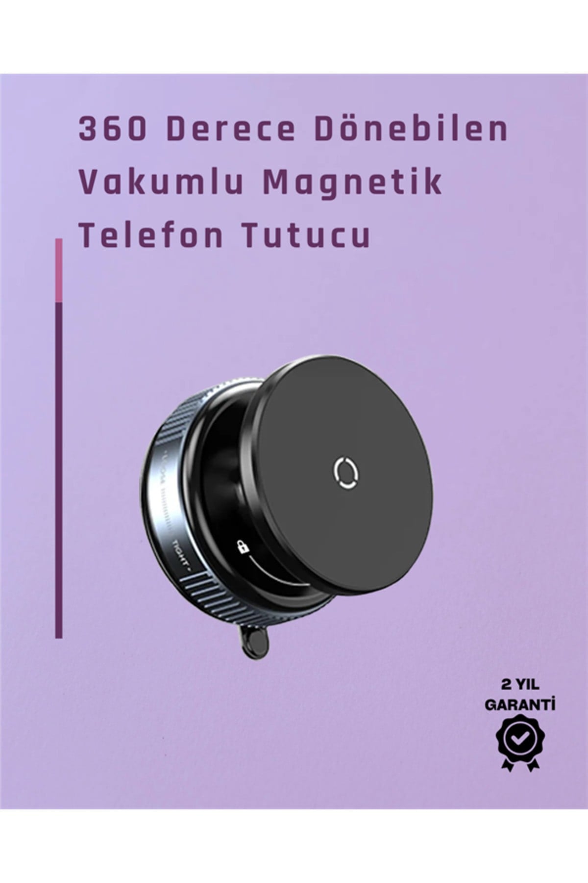 Çift Taraflı Vakum Emme Özellikli 4.7+ İnç Telefon Tutucu – Güvenli Sabitleme