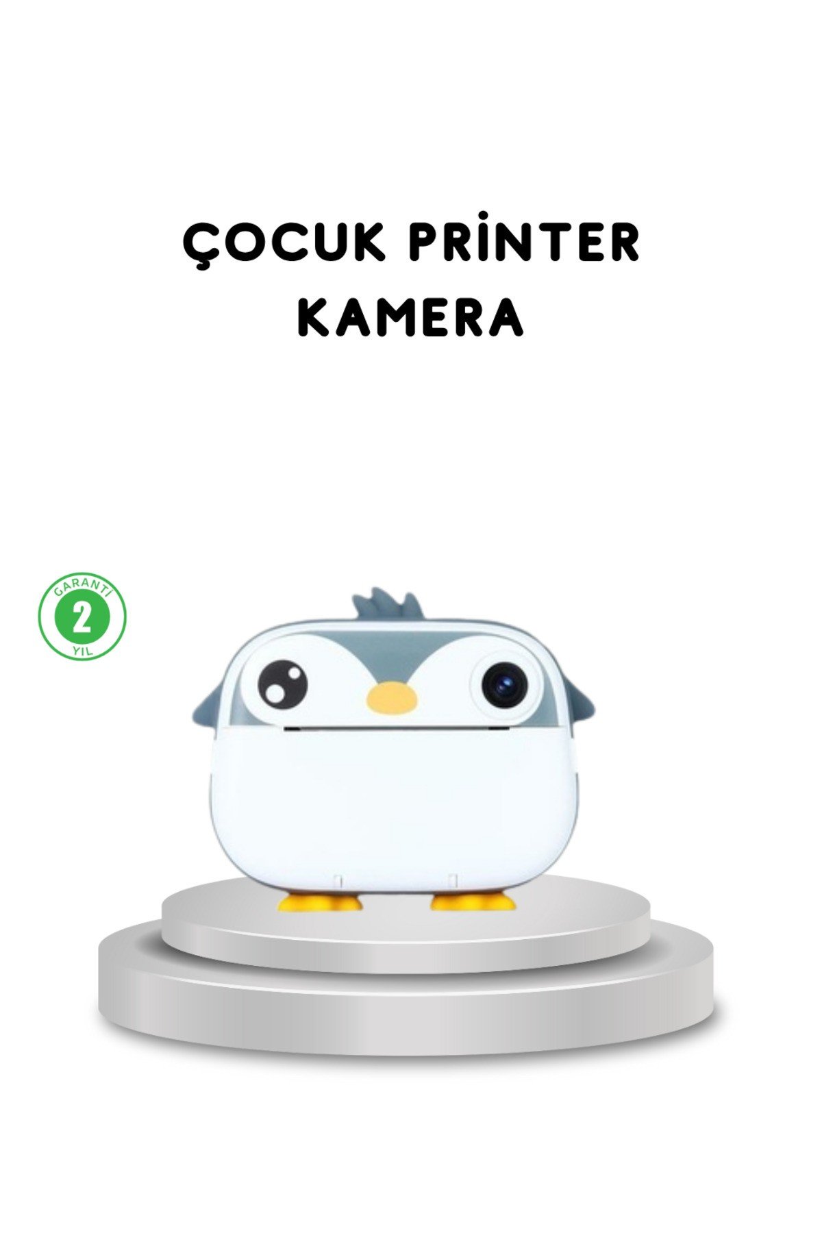 Çocuk Fotoğraf Makinesi Termal Baskılı Anında Çıktı HD Video Kayıtlı