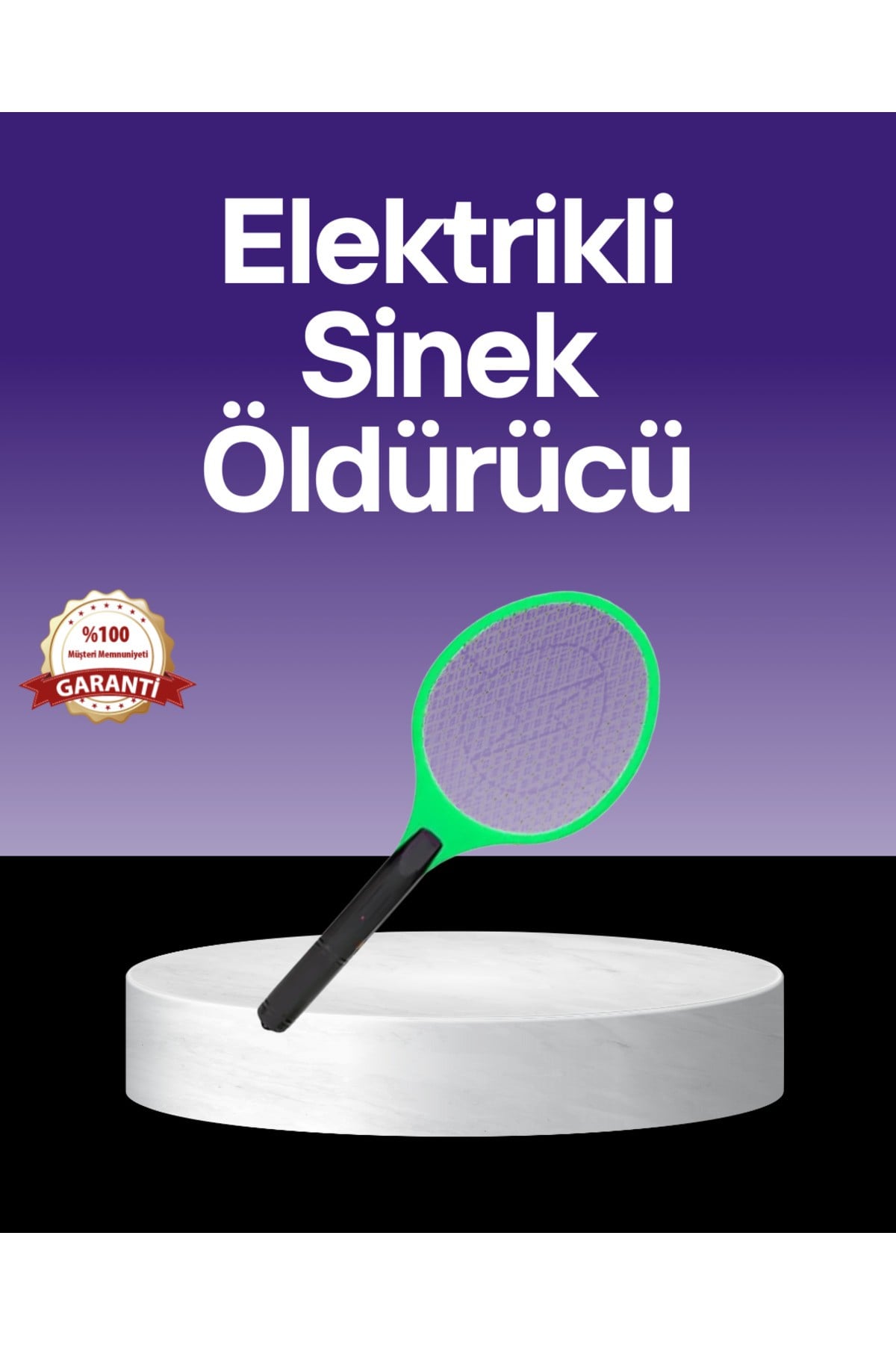 Çocuk ve Evcil Hayvan Dostu Elektrikli Sinek Raketi | Güvenli Kullanım