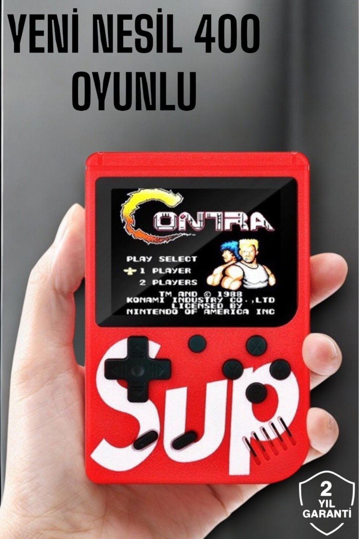 Çocuklara Özel SUP 400 Oyunlu Mini Oyun Konsolu
