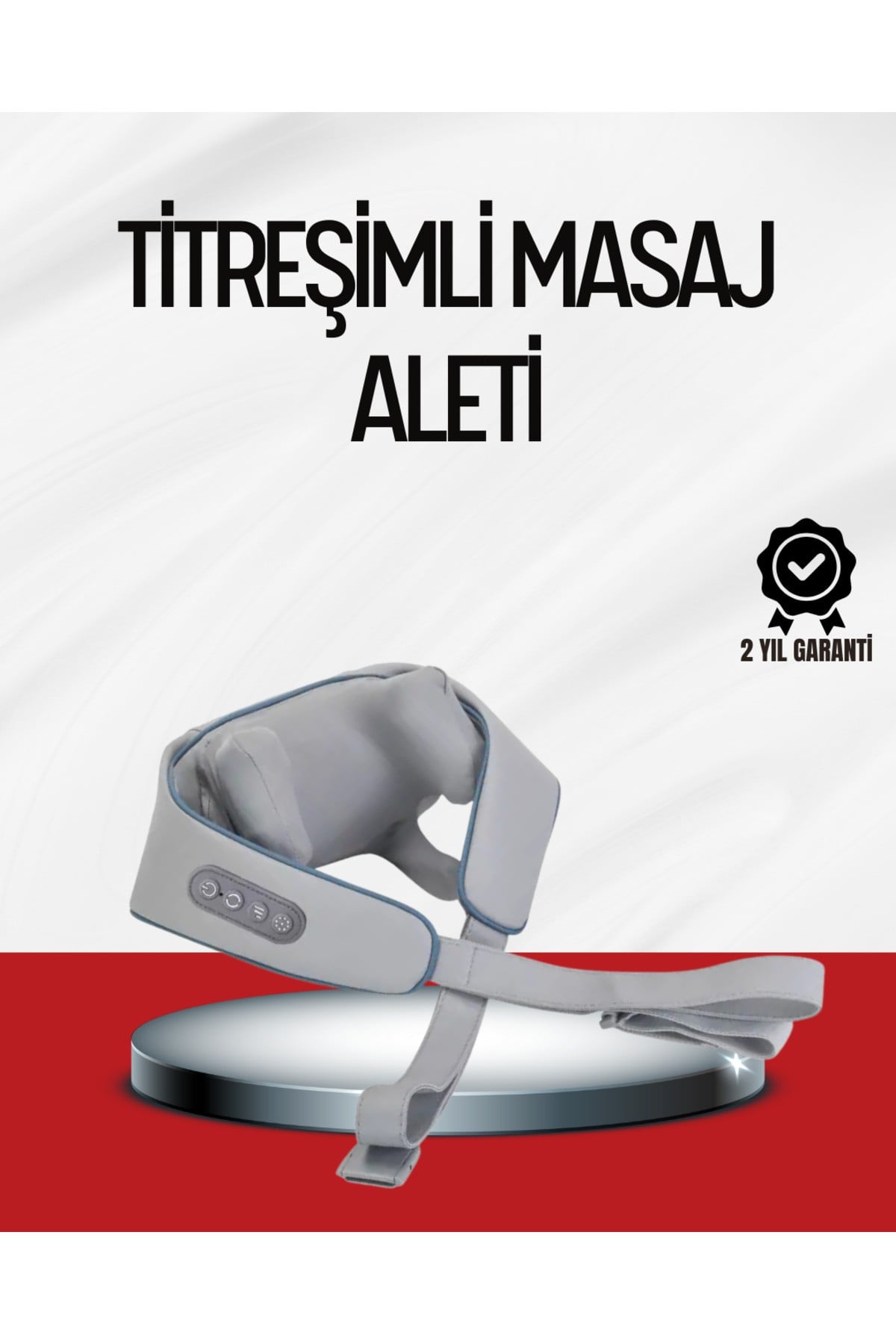 Çok Fonksiyonlu Kablosuz Masaj Aleti | 2 Modlu Isıtmalı