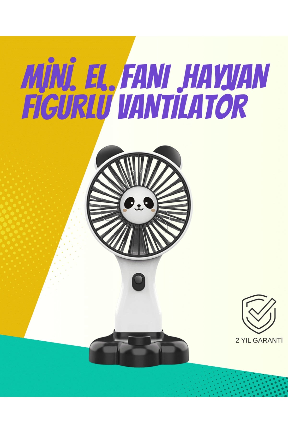 Çok Fonksiyonlu Mini El Fanı – Sessiz & Güçlü Yaz Yardımcısı