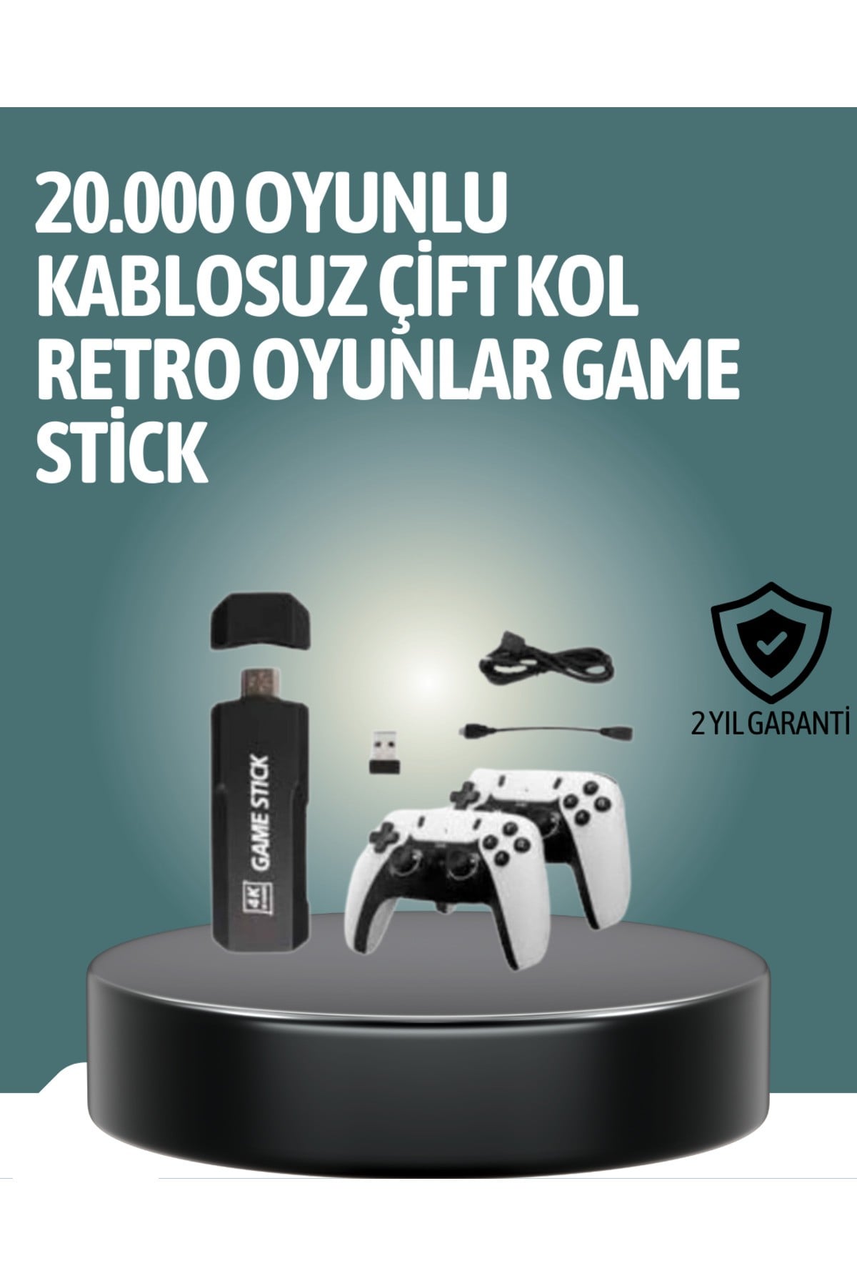 Çoklu Oyun Seçenekli TV Bağlantılı Oyun Konsolu