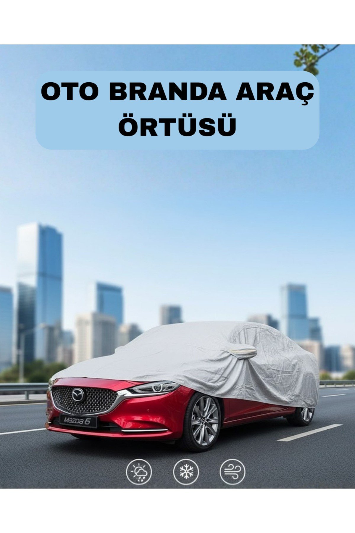 Corolla Auris Yaris Focus Fiesta Civic Uyumlu Oto Brandası Dış Mekan Dayanıklı