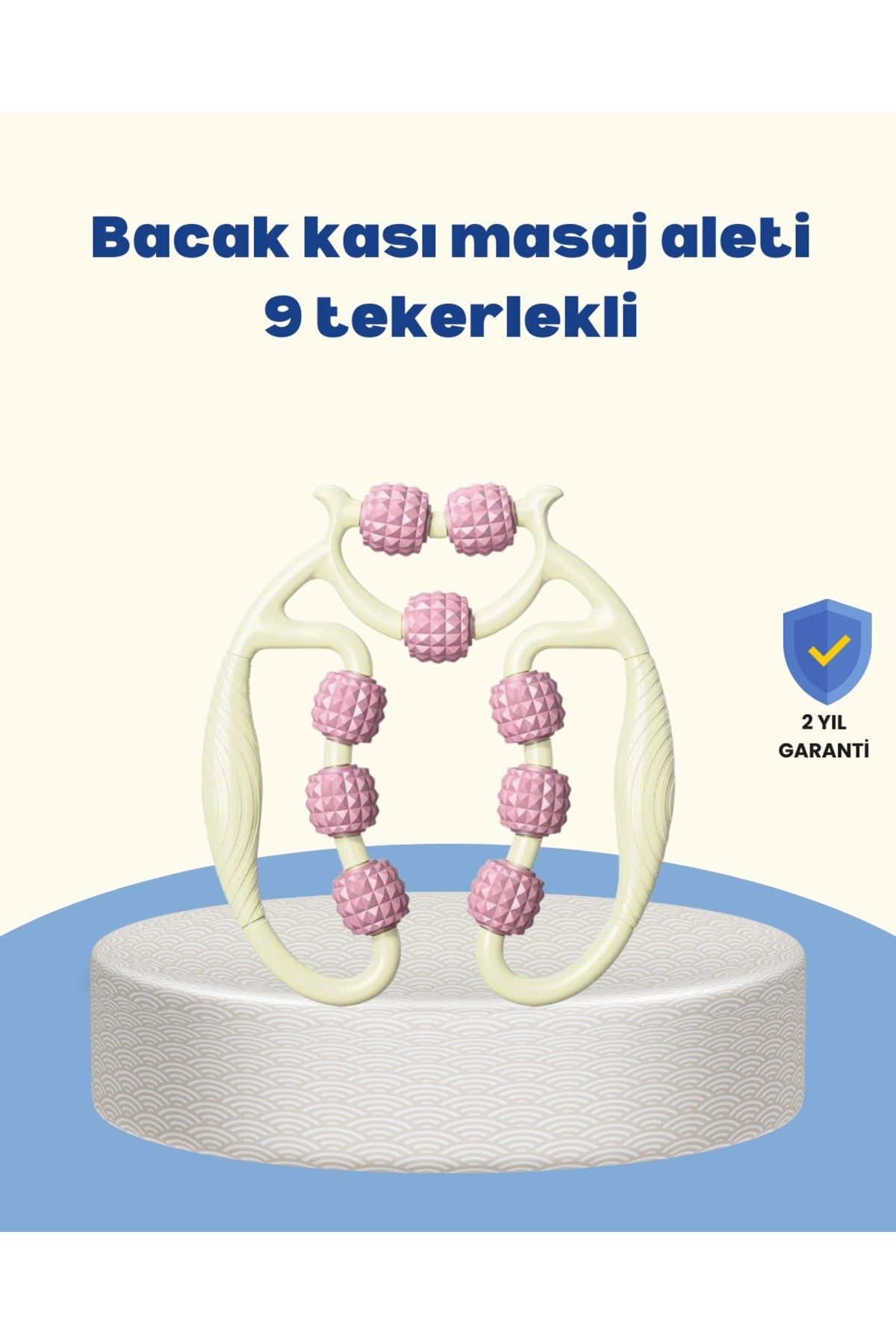 Dayanıklı Plastik Kas Masaj Rulosu Selülit Karşıtı