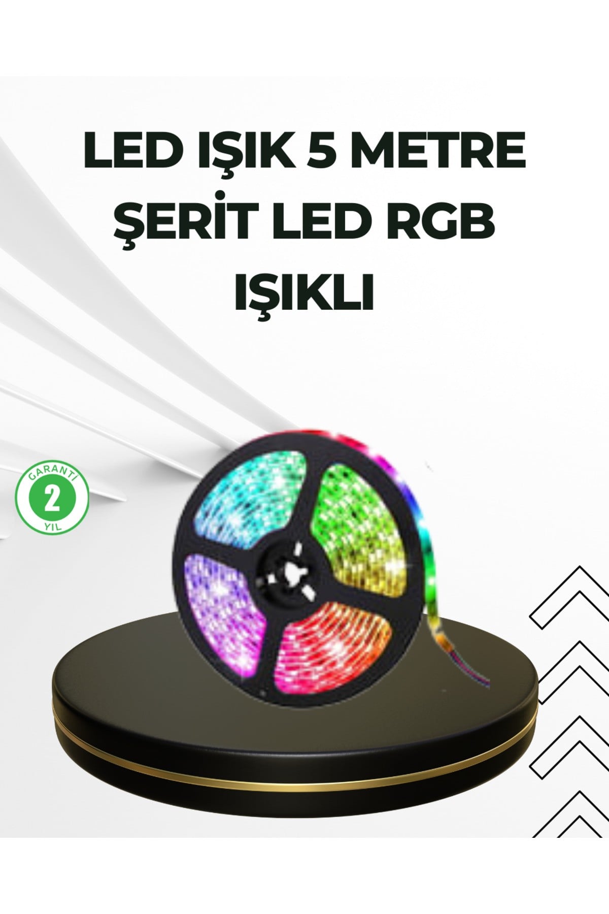 Dekoratif Kumandalı Şerit LED 5 Metre