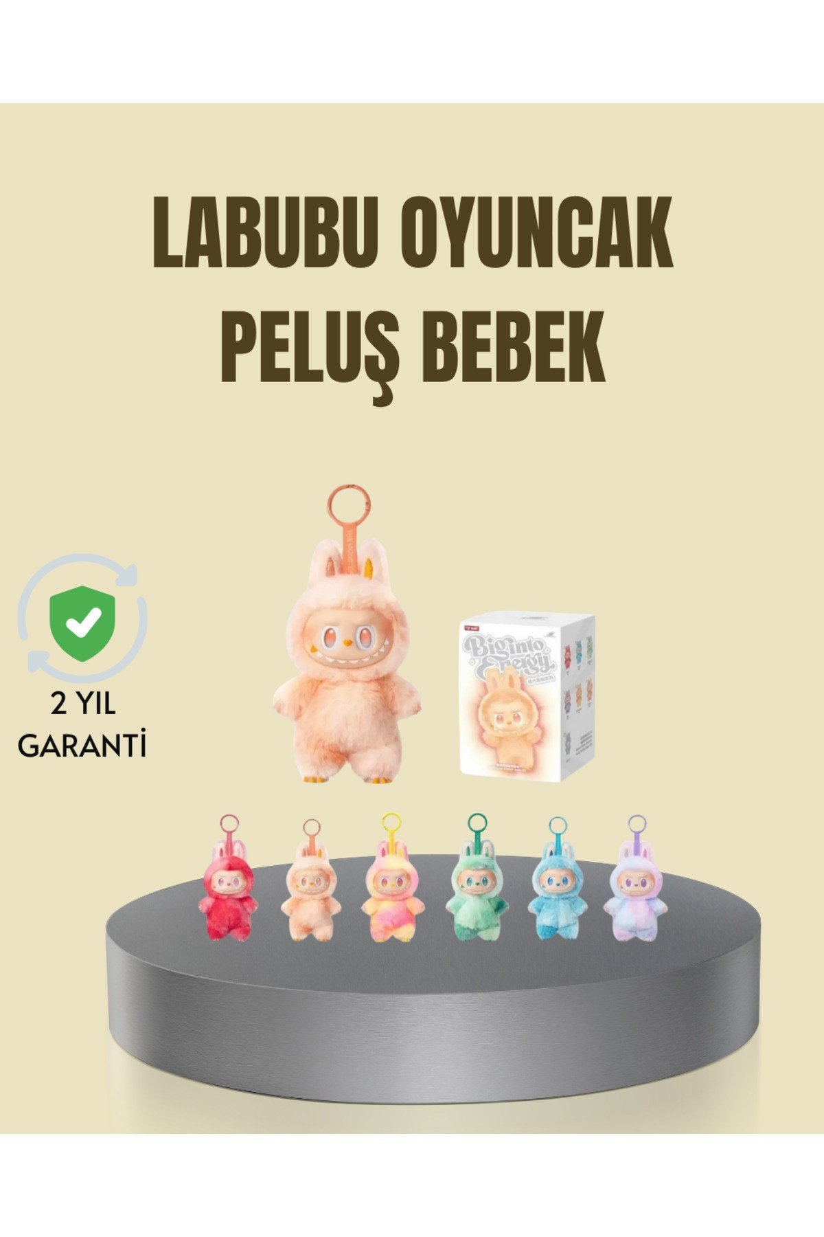 Dekoratif Labubu Peluş Figür Oyuncak Yeni Seri