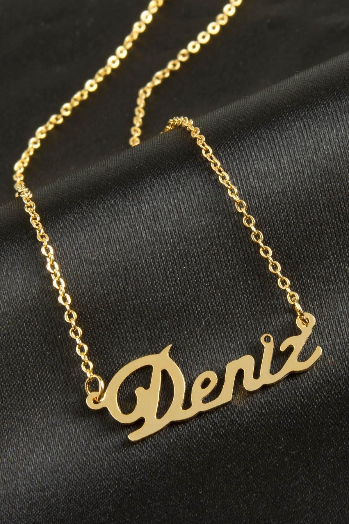 DS-DERIN Deniz isimli kolye -Sarı