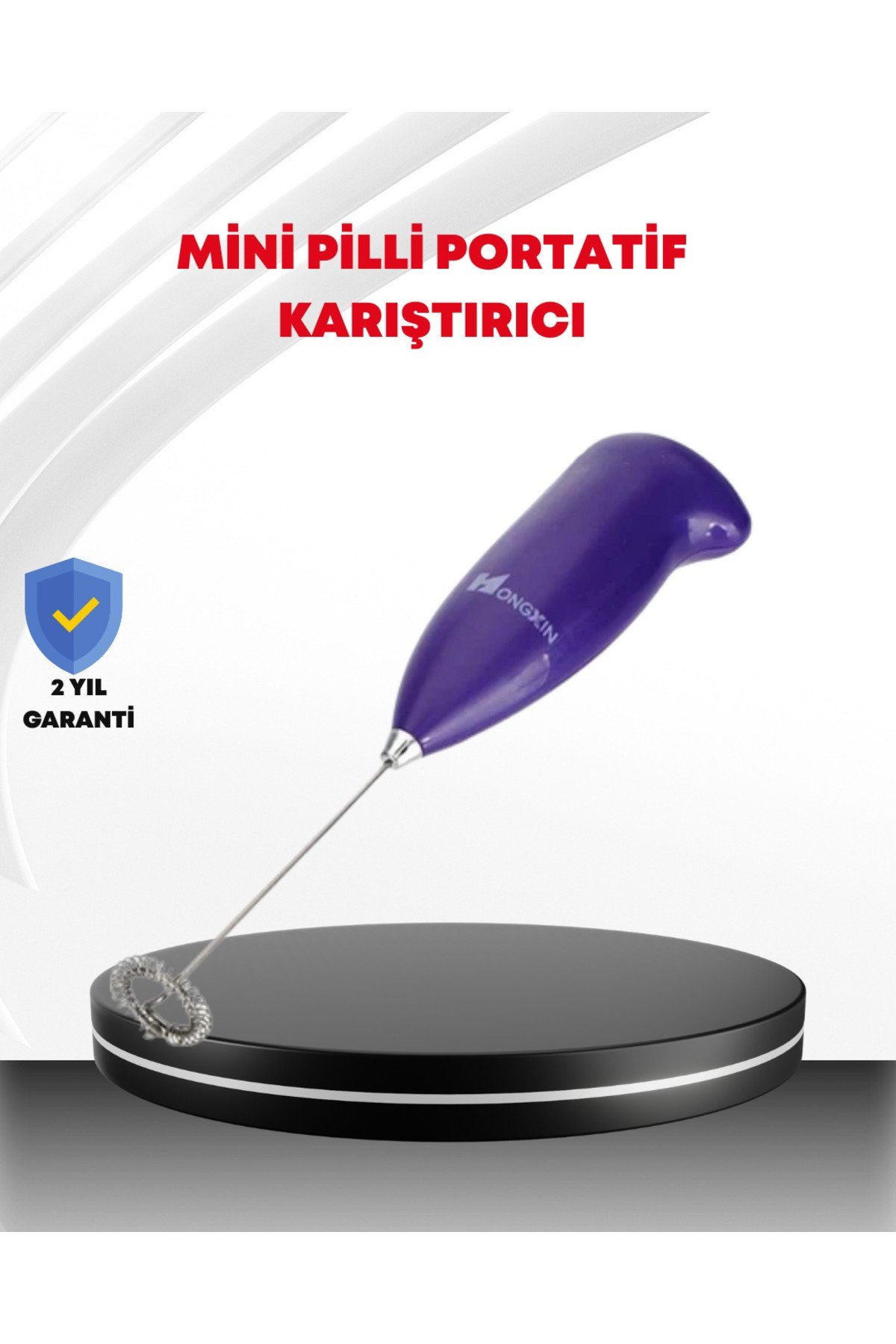 El Tipi Pratik Mikser – Kahve, Süt, Bebek Maması ve Yumurta Çırpıcı