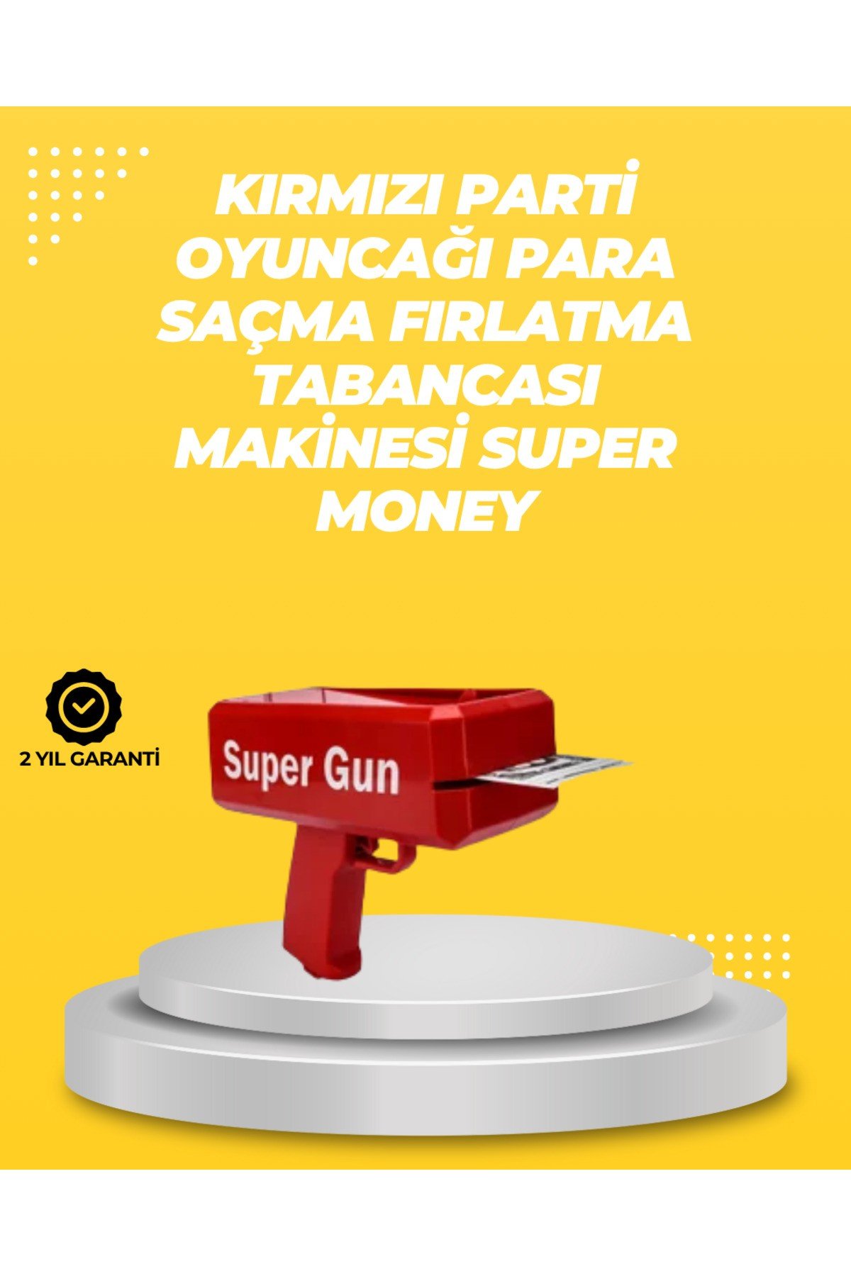Elektrikli Parti Oyuncağı – Para Atan Tabanca